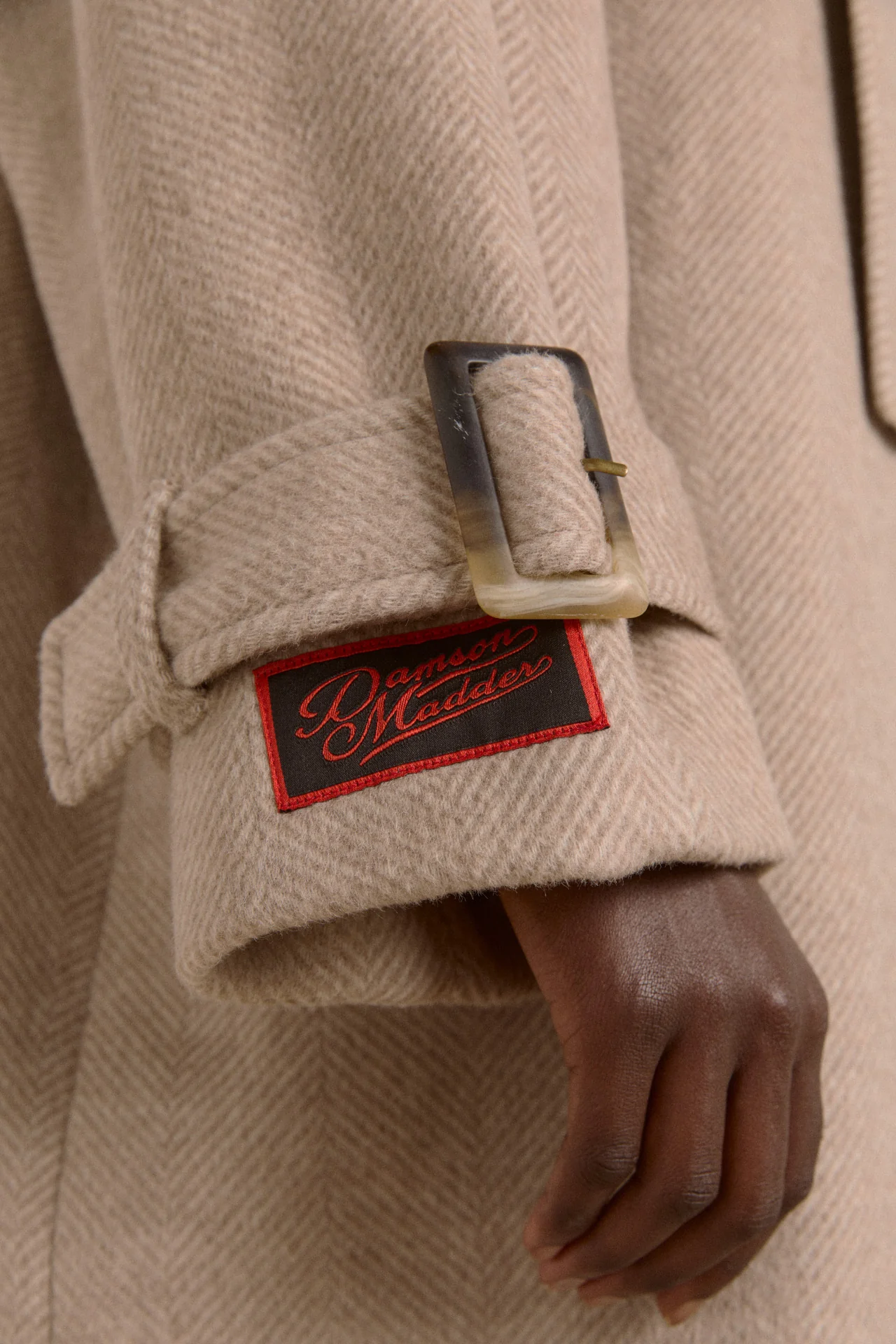 jude wool coat - oat