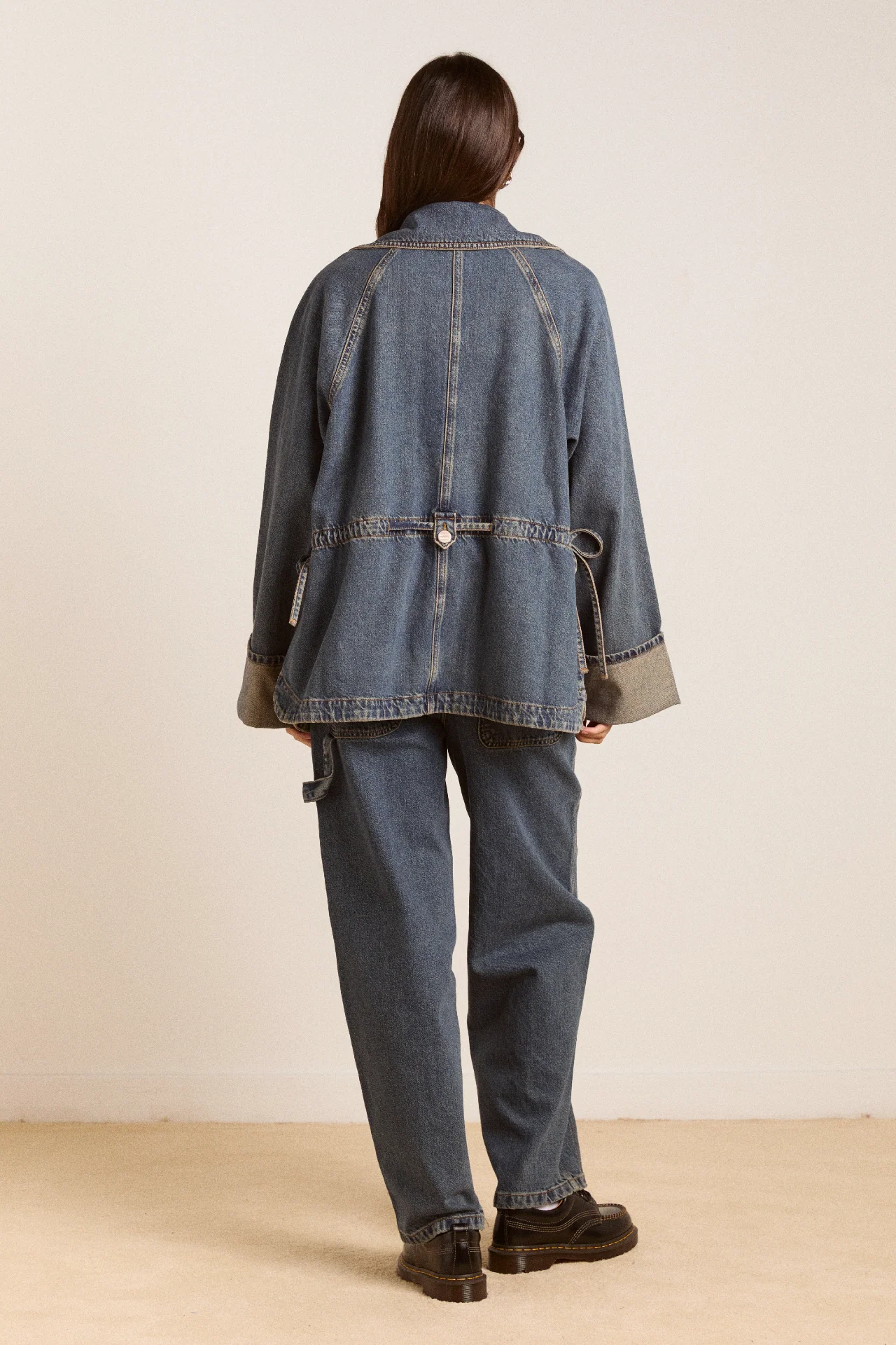 emilie workwear jacket - vintage wash