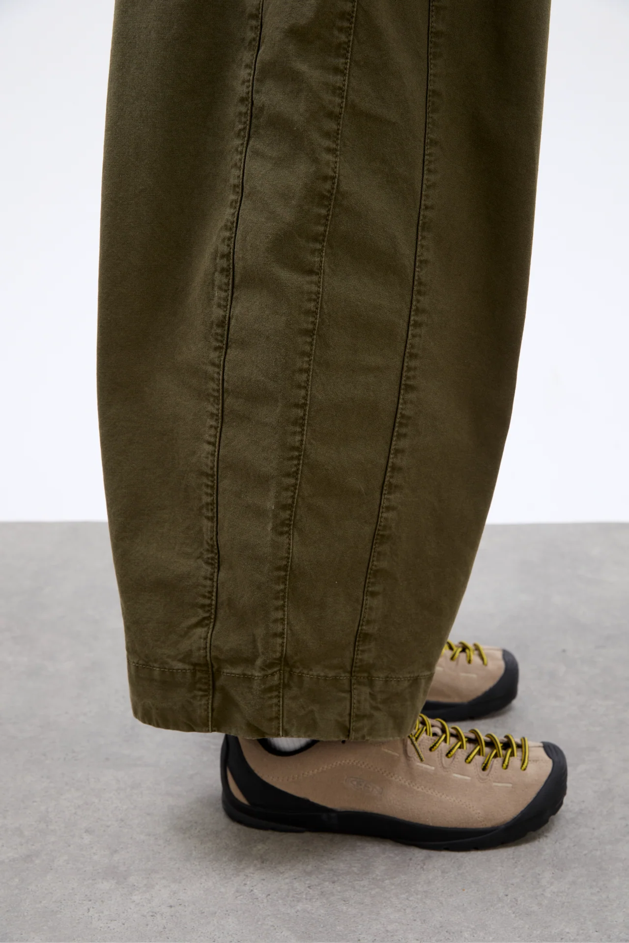 felix twill trousers - olive