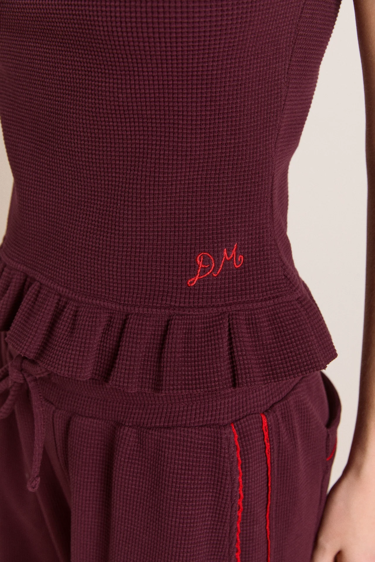 hattie waffle cami - burg