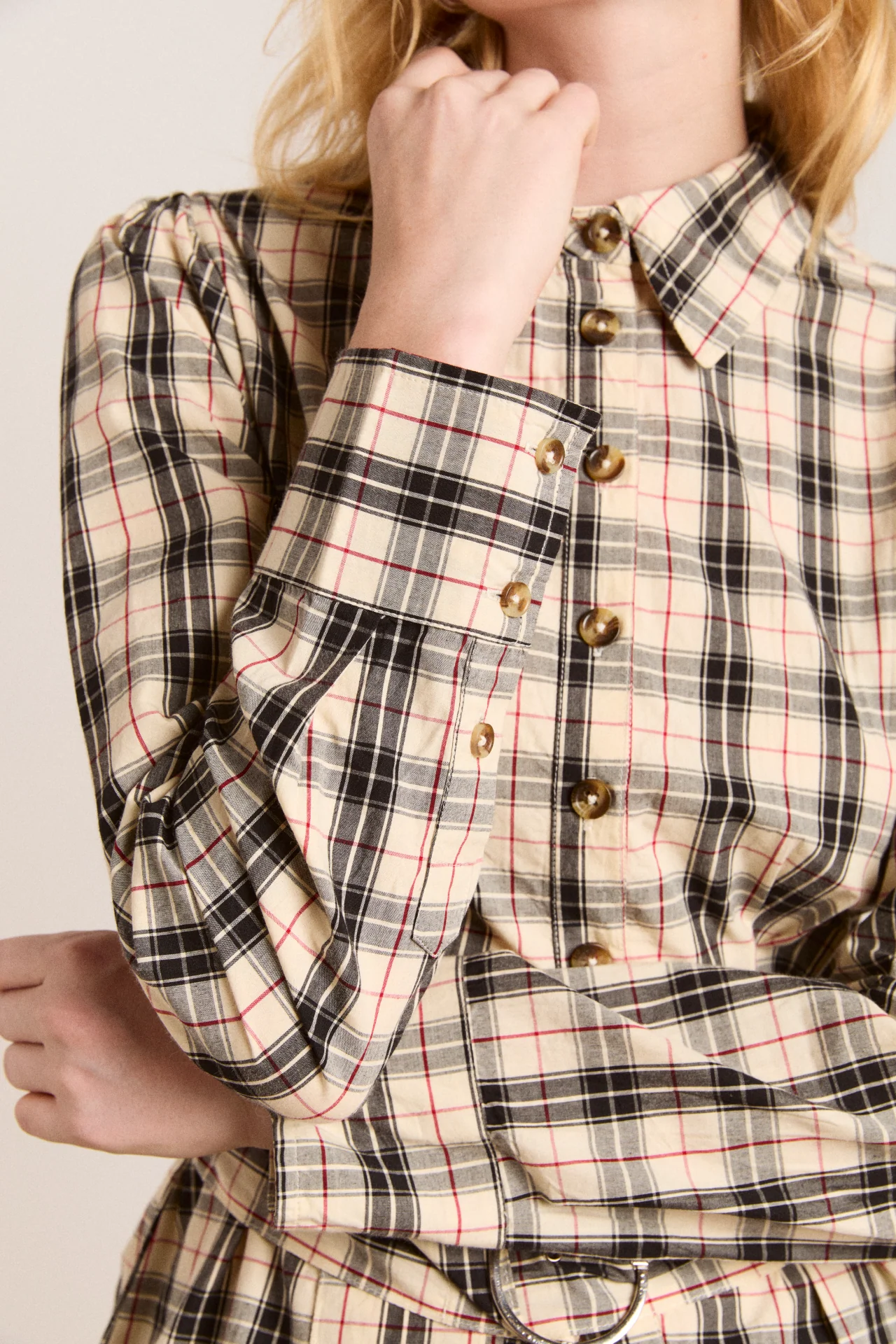 harley shirt - butter check