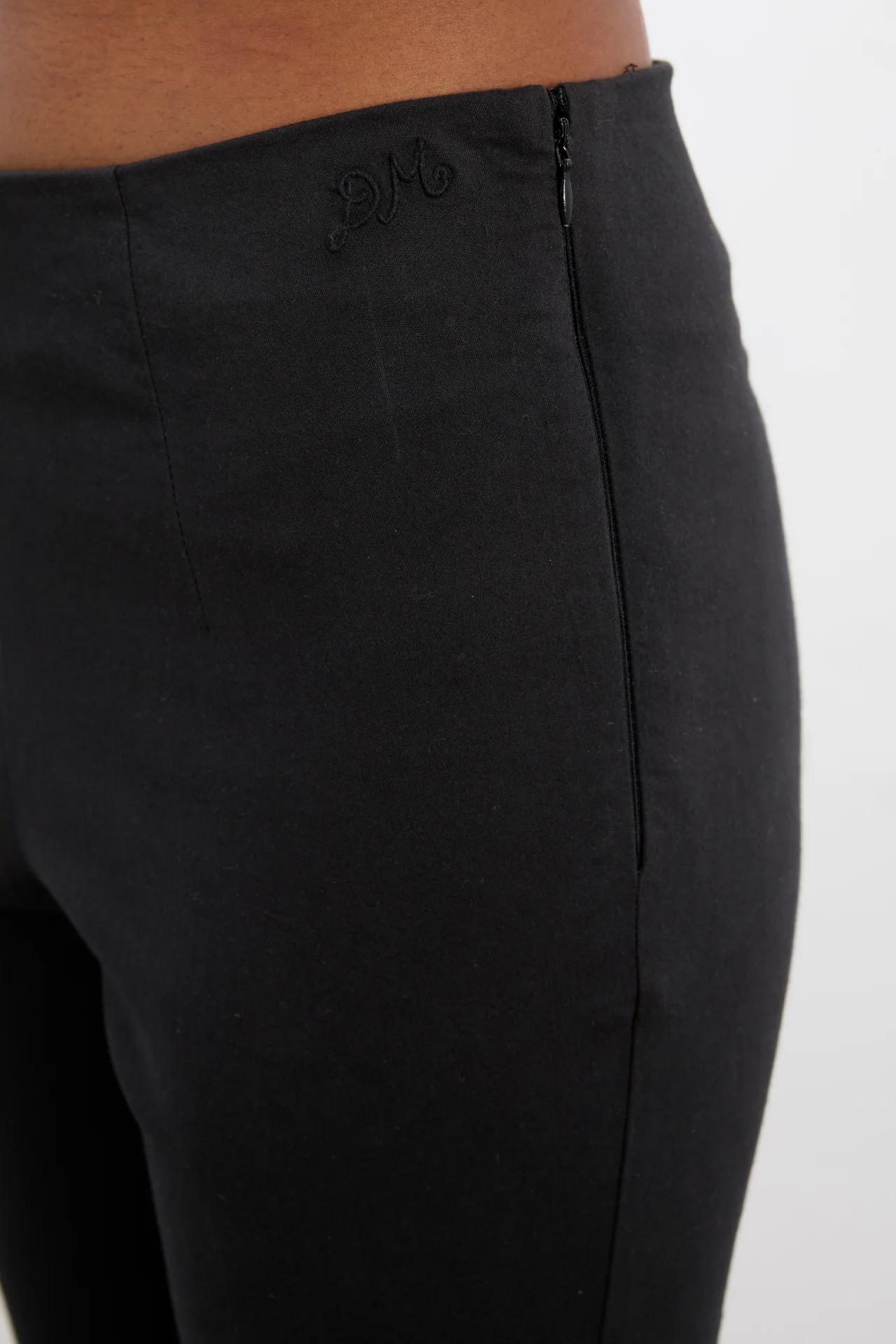 anisa capri pants - black