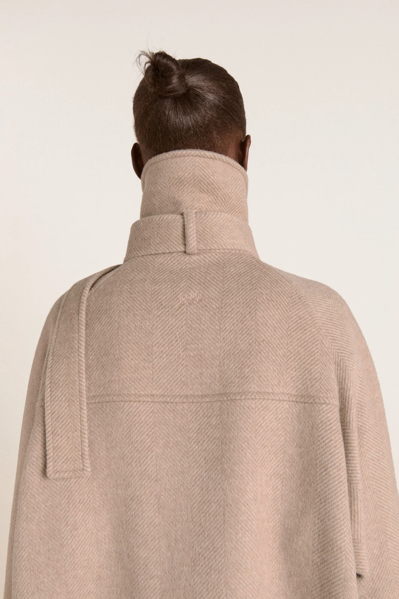 jude wool coat - oat