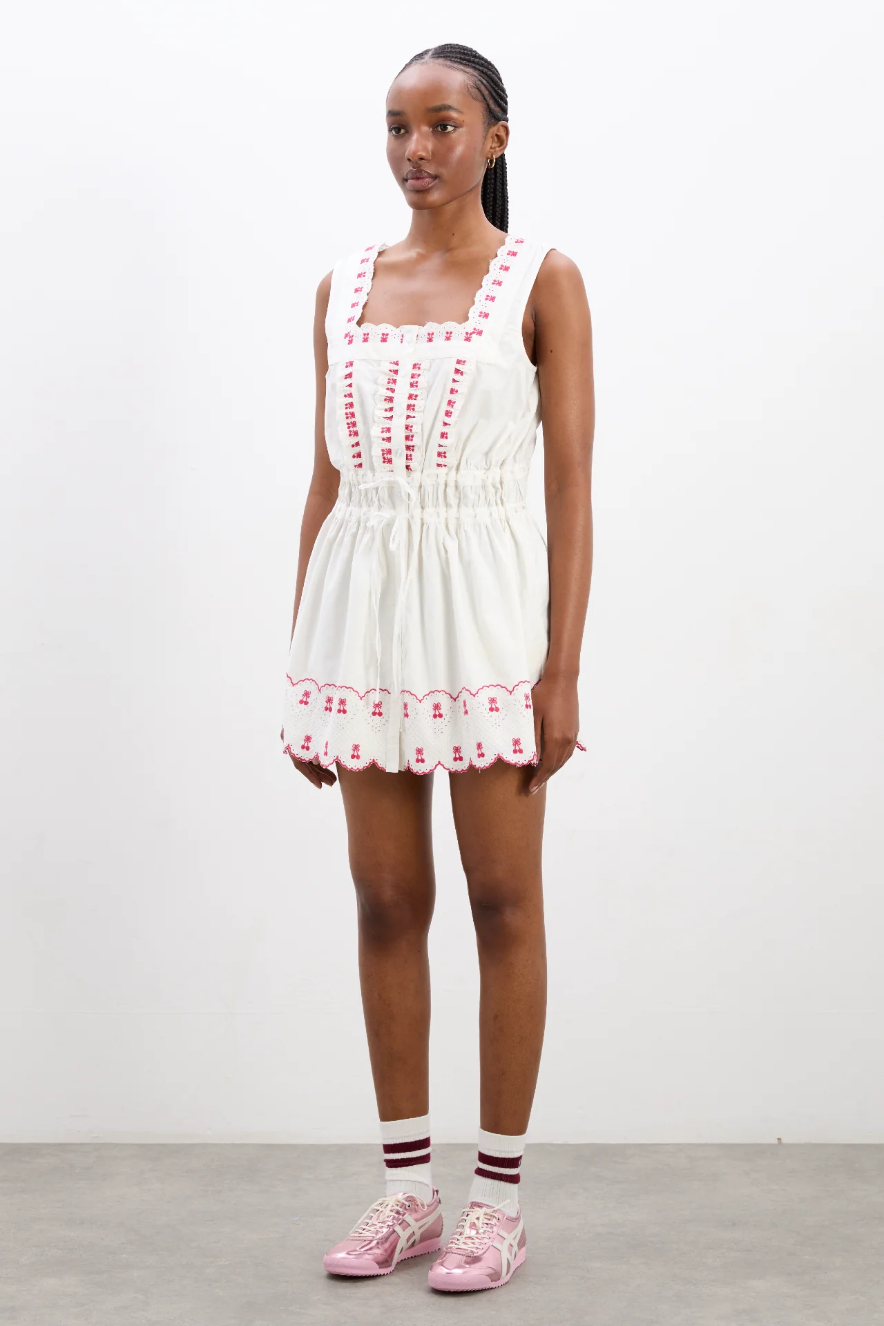 amaya mini dress - cherries