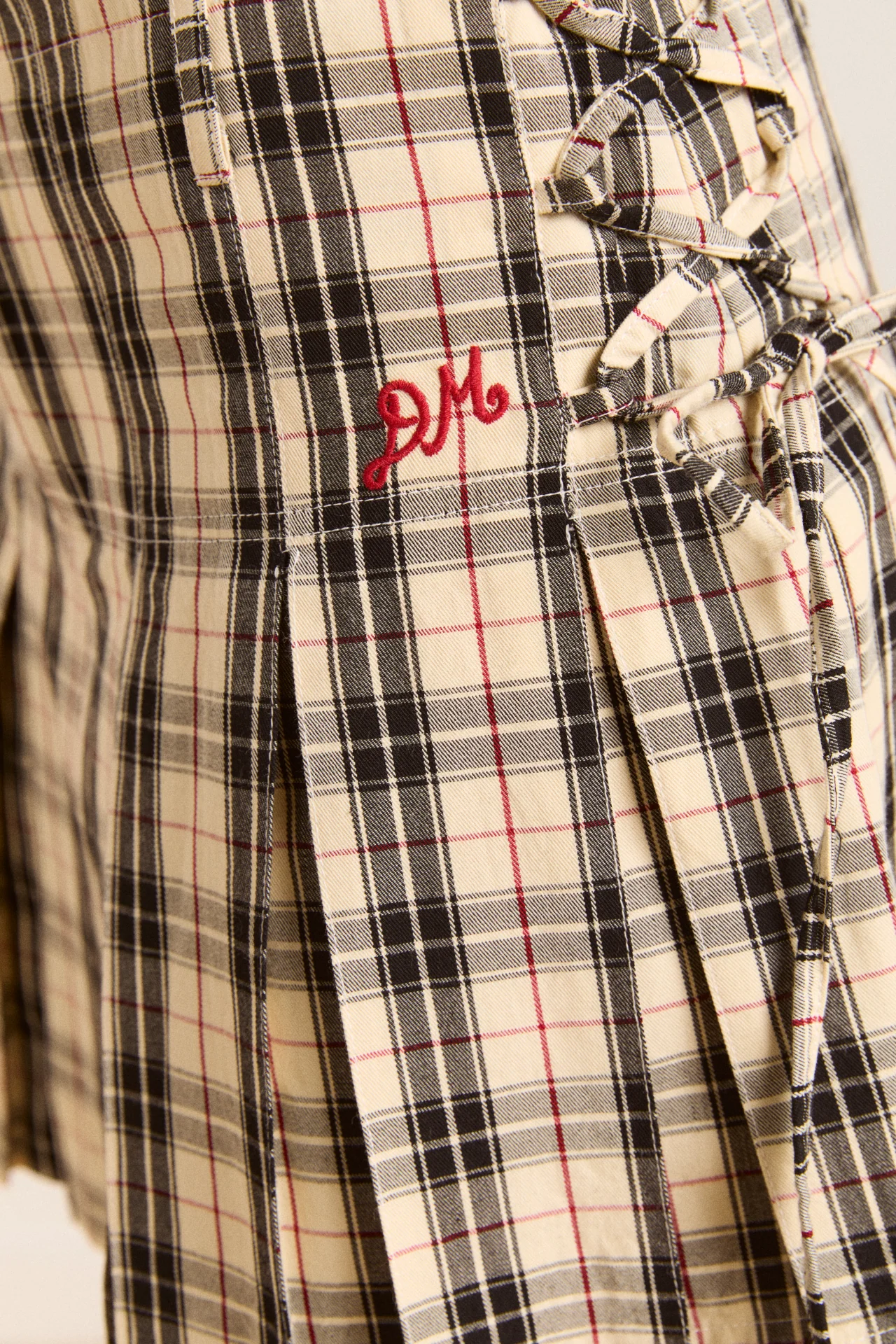 moffy mini kilt - butter check