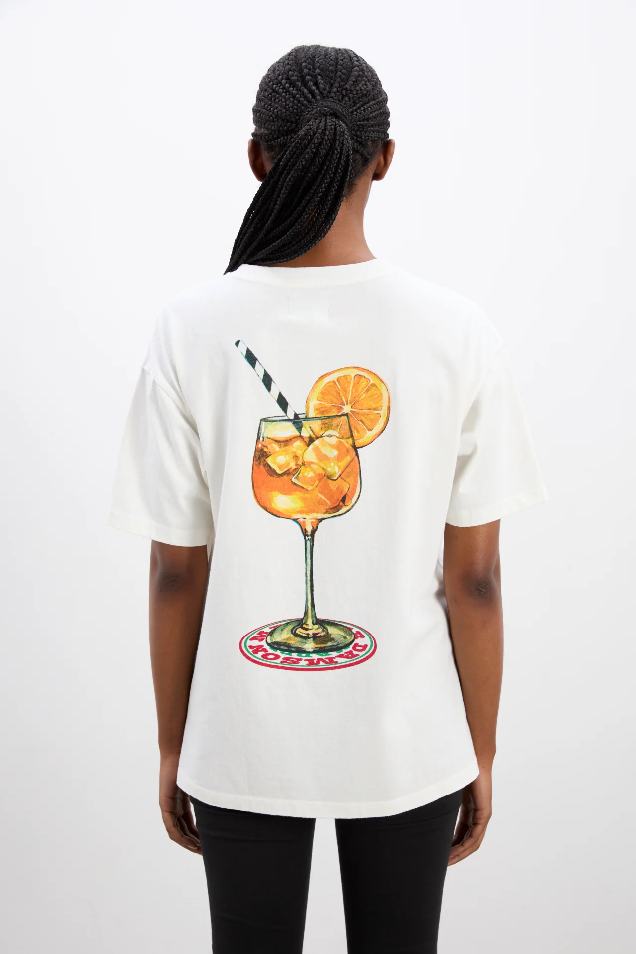 spritz boyfriend tee- white