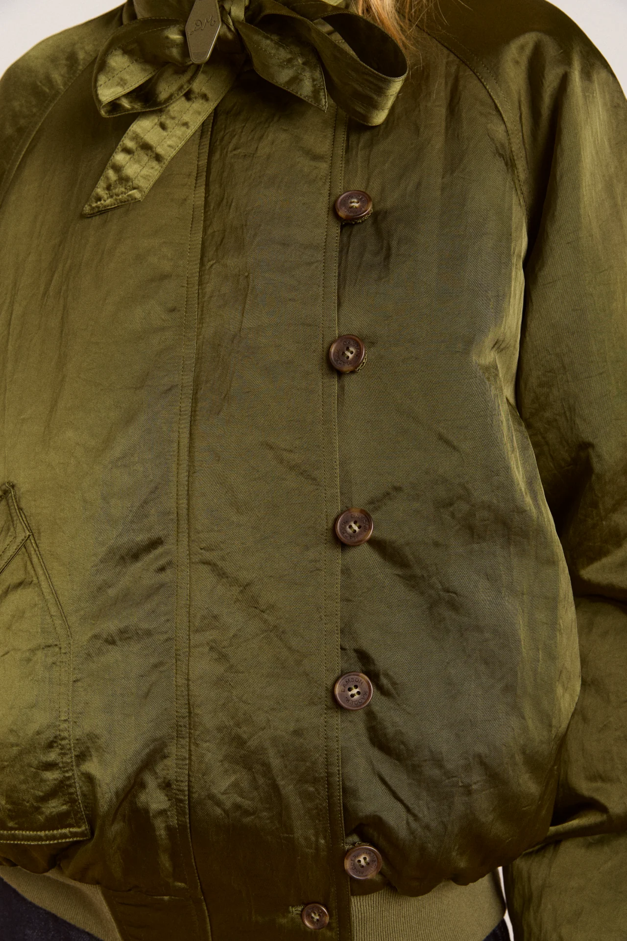 joanie bomber - olive