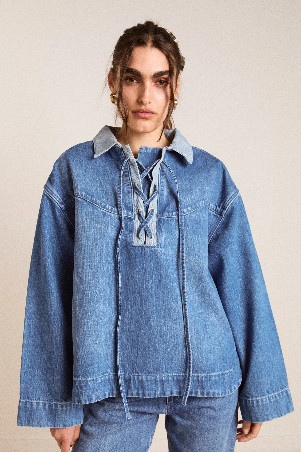 scarlett rugby shirt - bayou wash