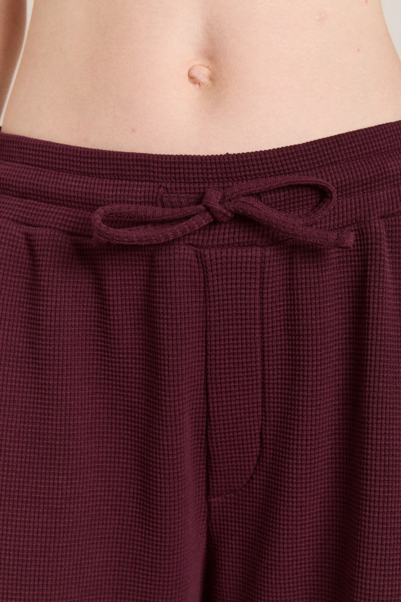 piper waffle jogger - burg