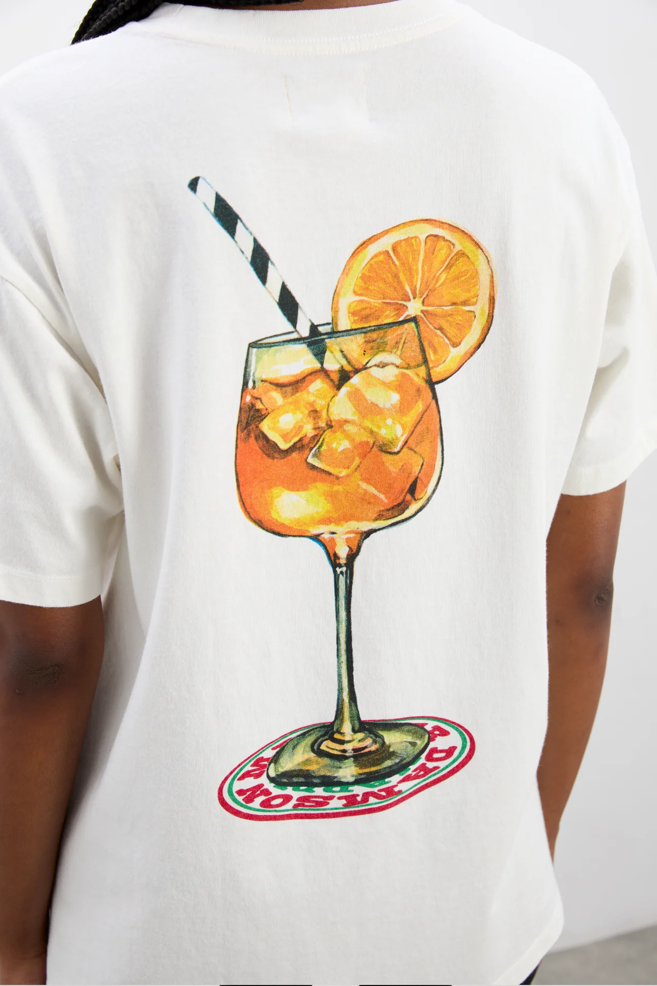 spritz boyfriend tee- white