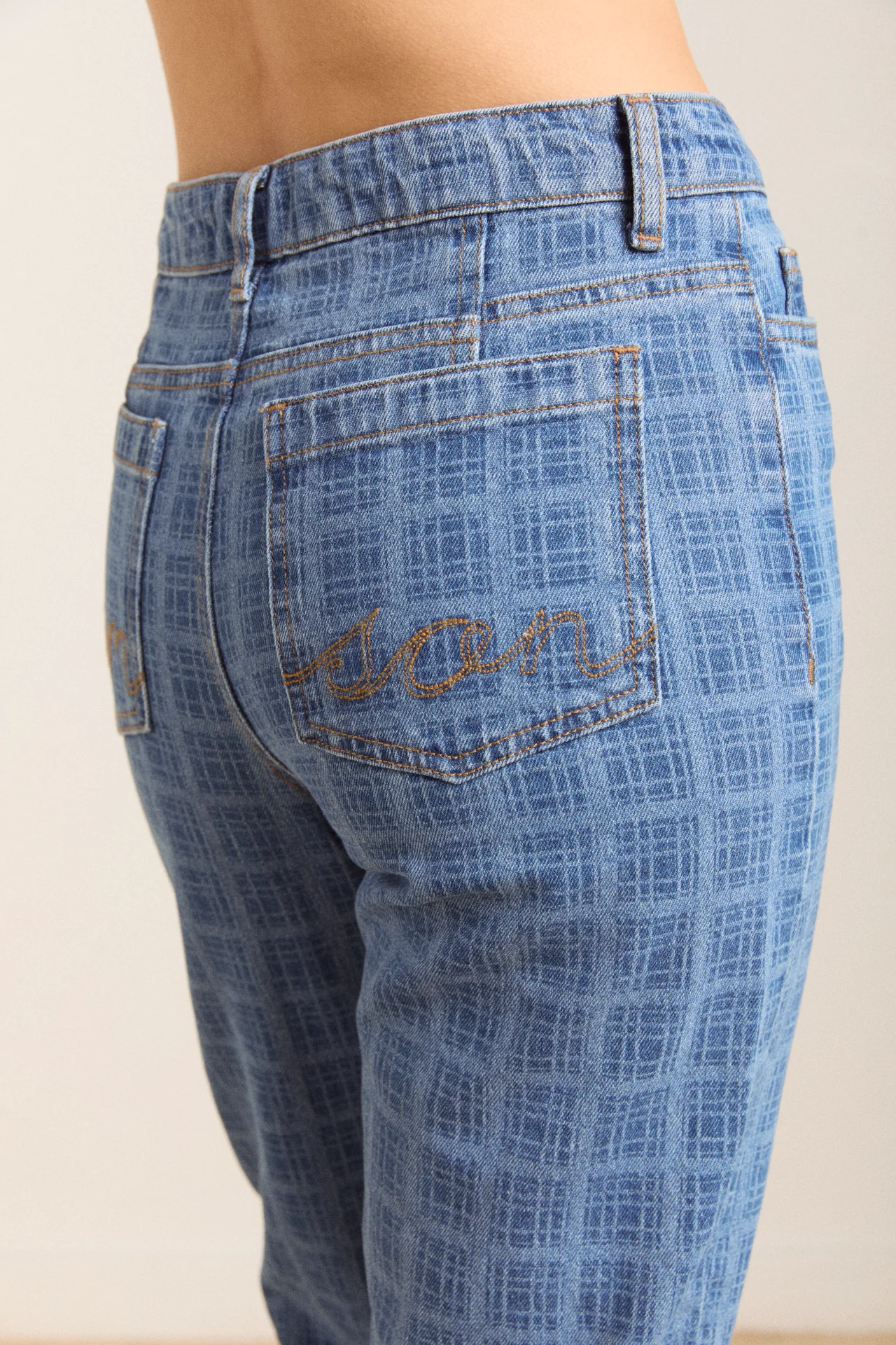 tovie jeans - laser check