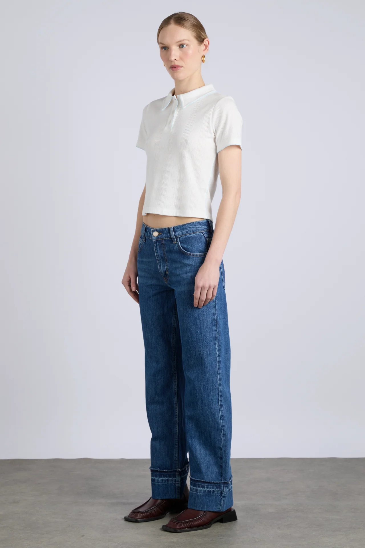 sylvie jeans - mid wash