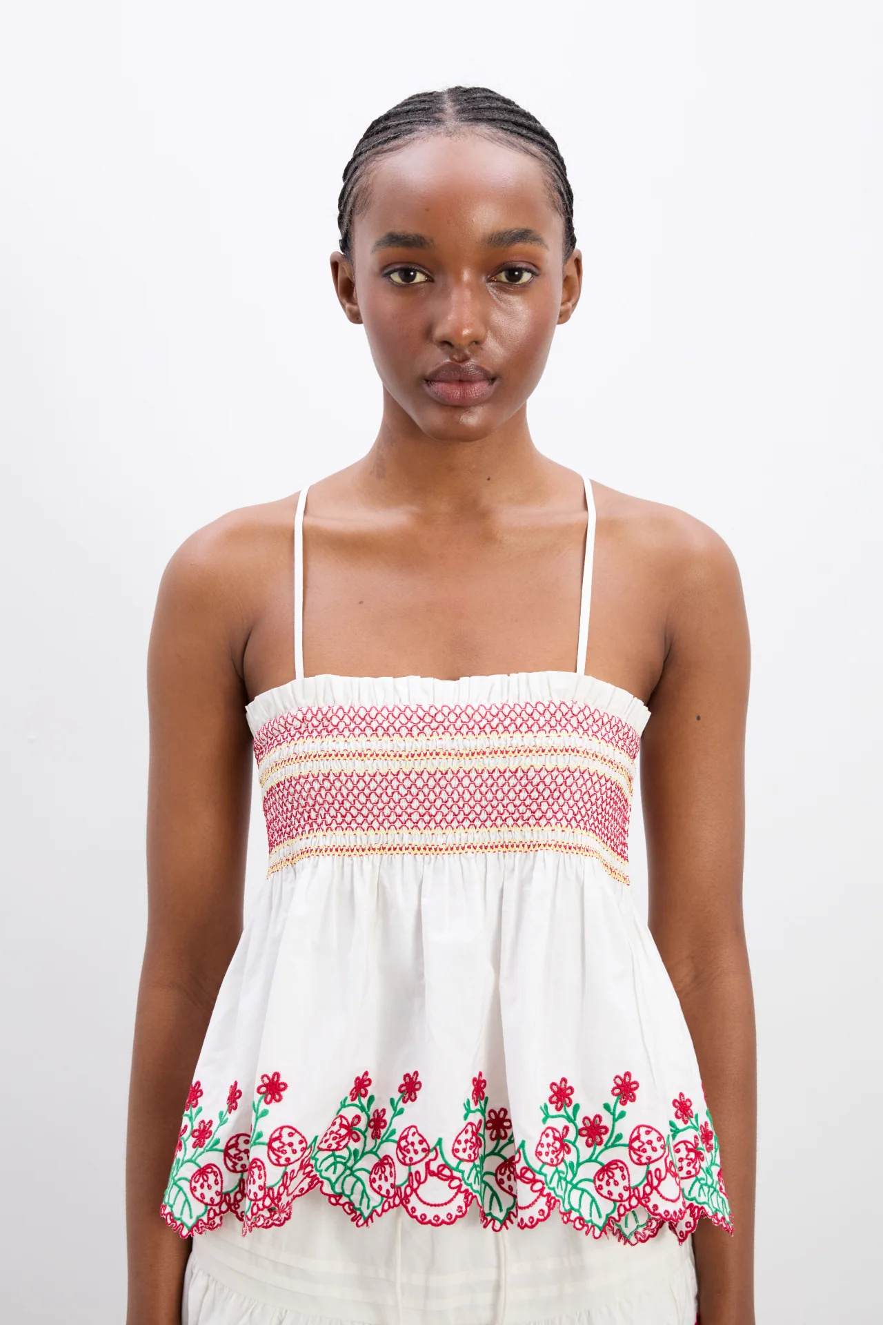 andy cami - berry embroidery