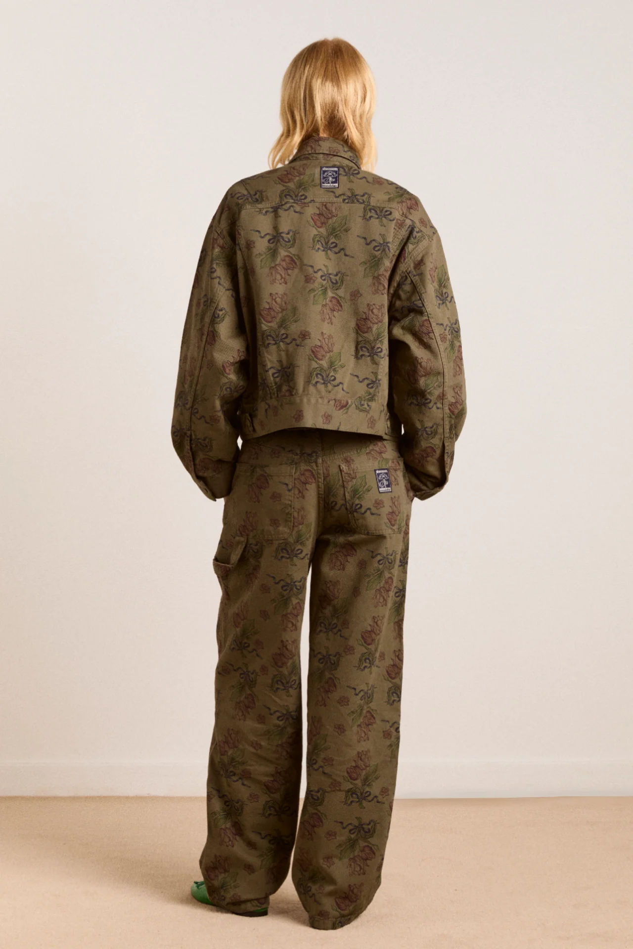 stacia jacket - overdye tulip khaki