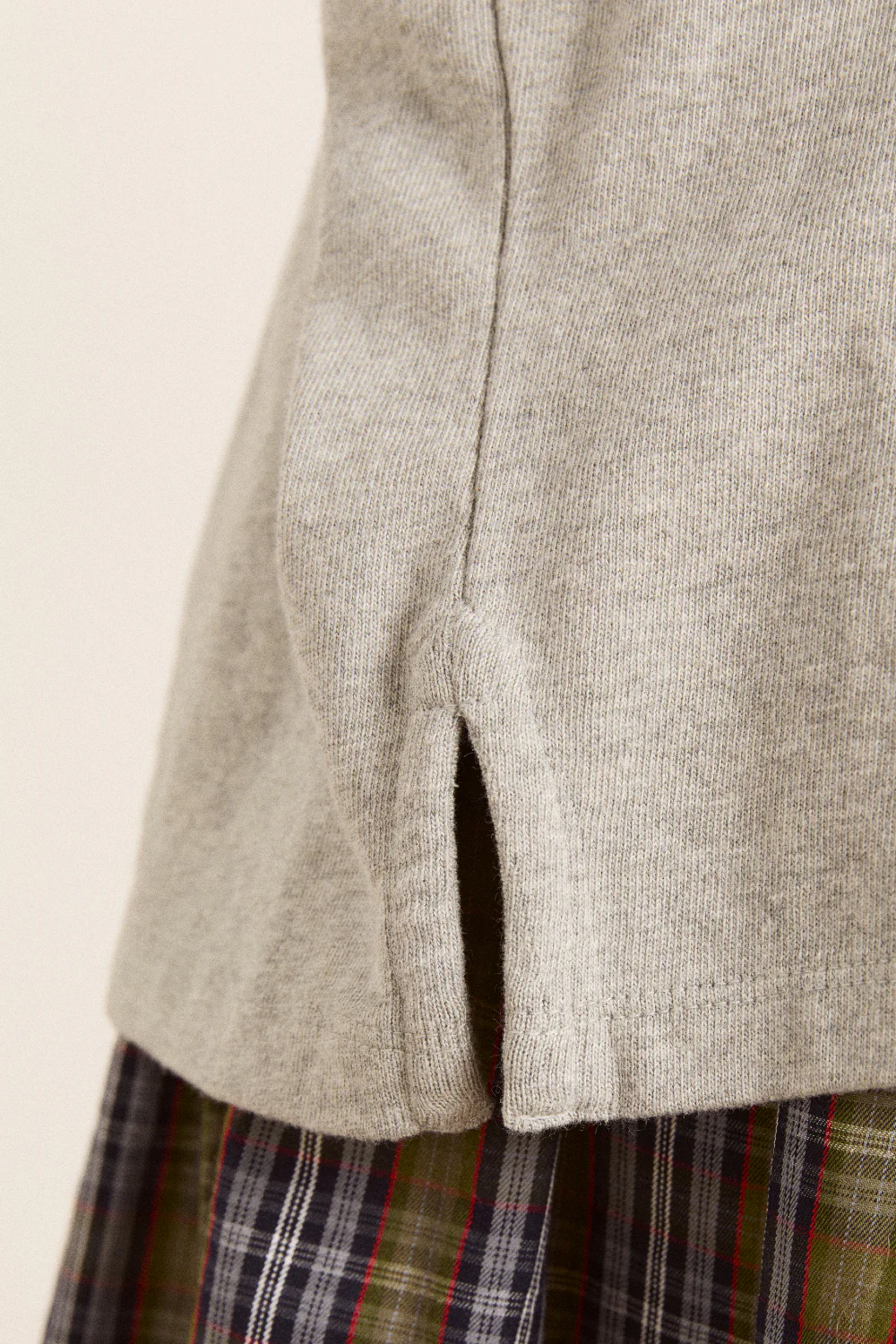 verity v-neck rugby top - stripe