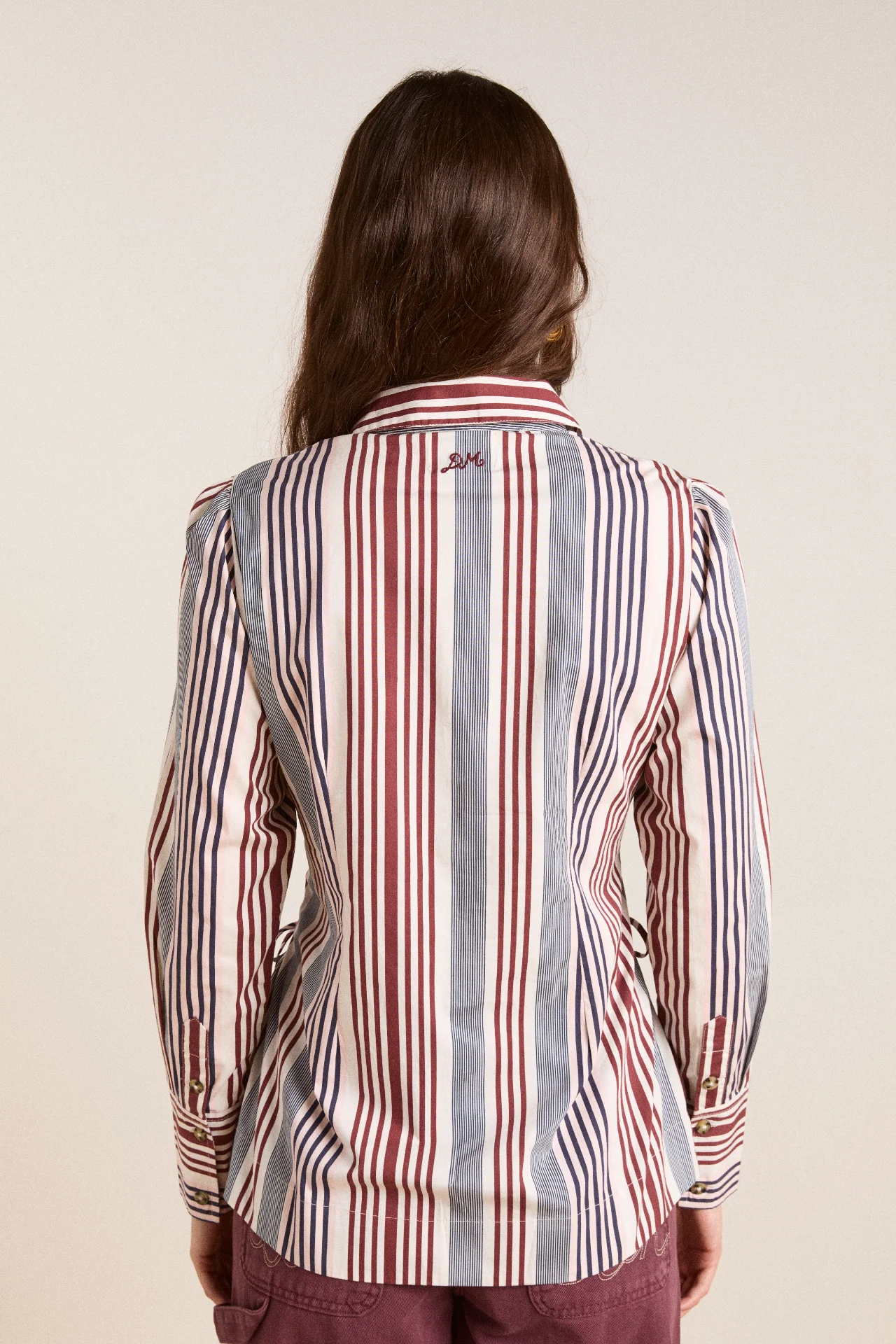 jilla shirt - multi business stripe