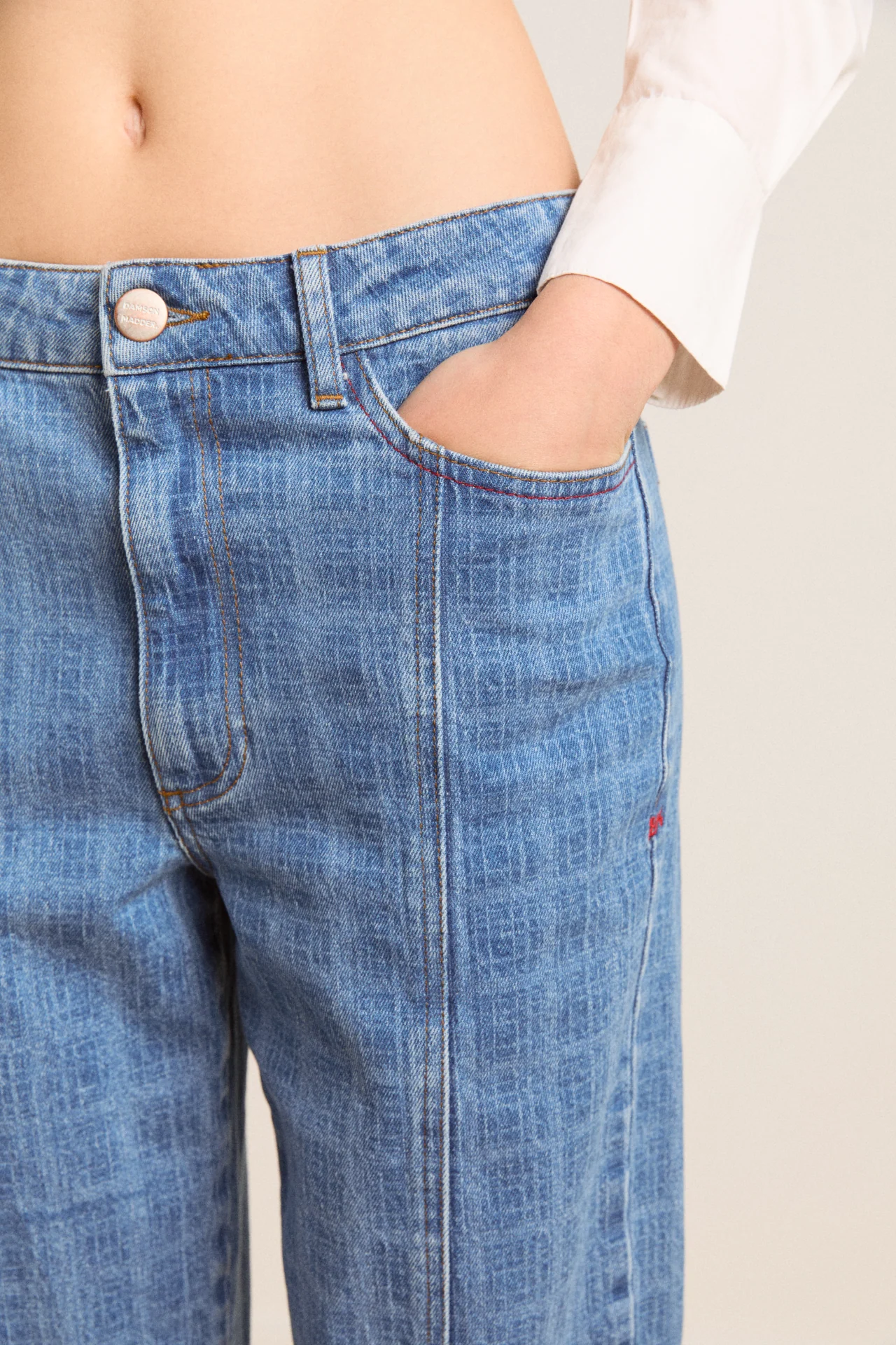 tovie jeans - laser check