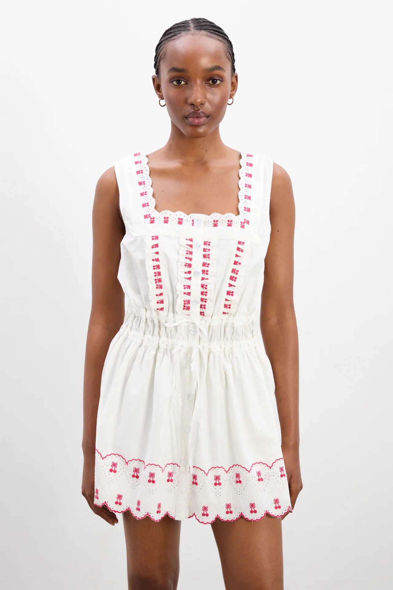 amaya mini dress - cherries