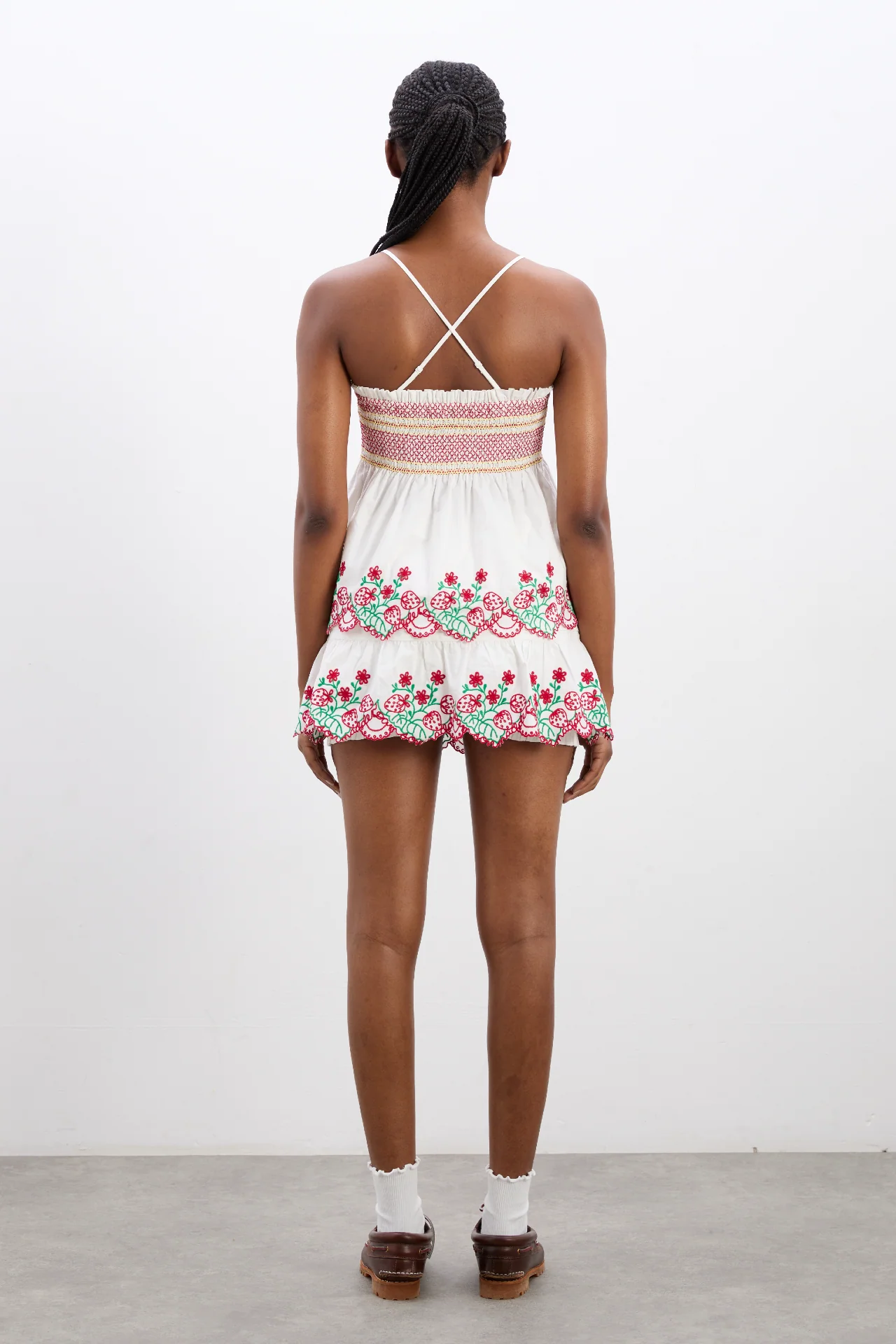 andy cami - berry embroidery