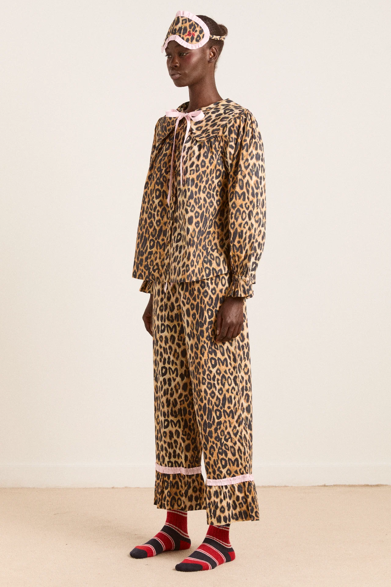 felice pj set - leopard