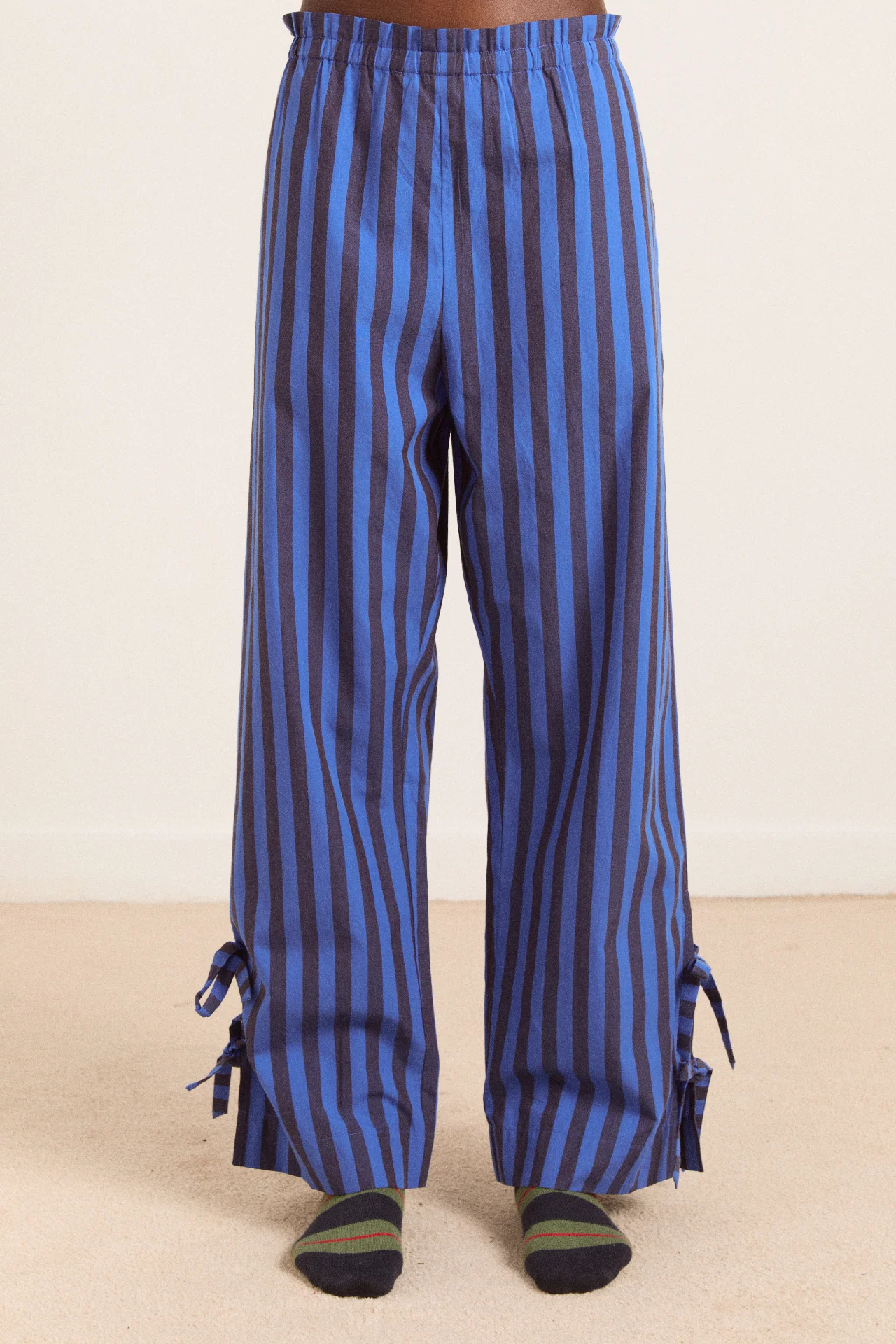 floki pj set - blue stripe