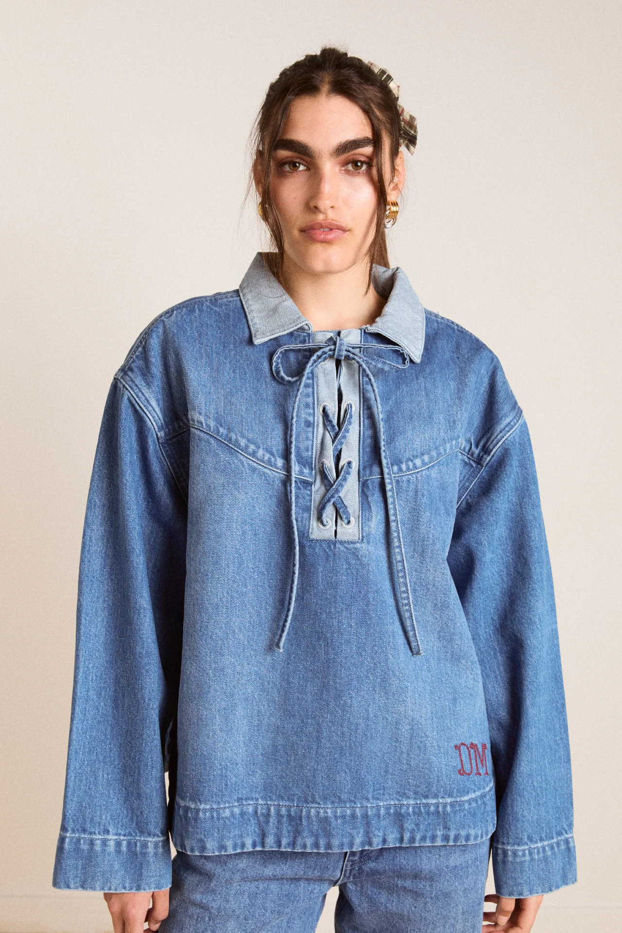 scarlett rugby shirt - bayou wash