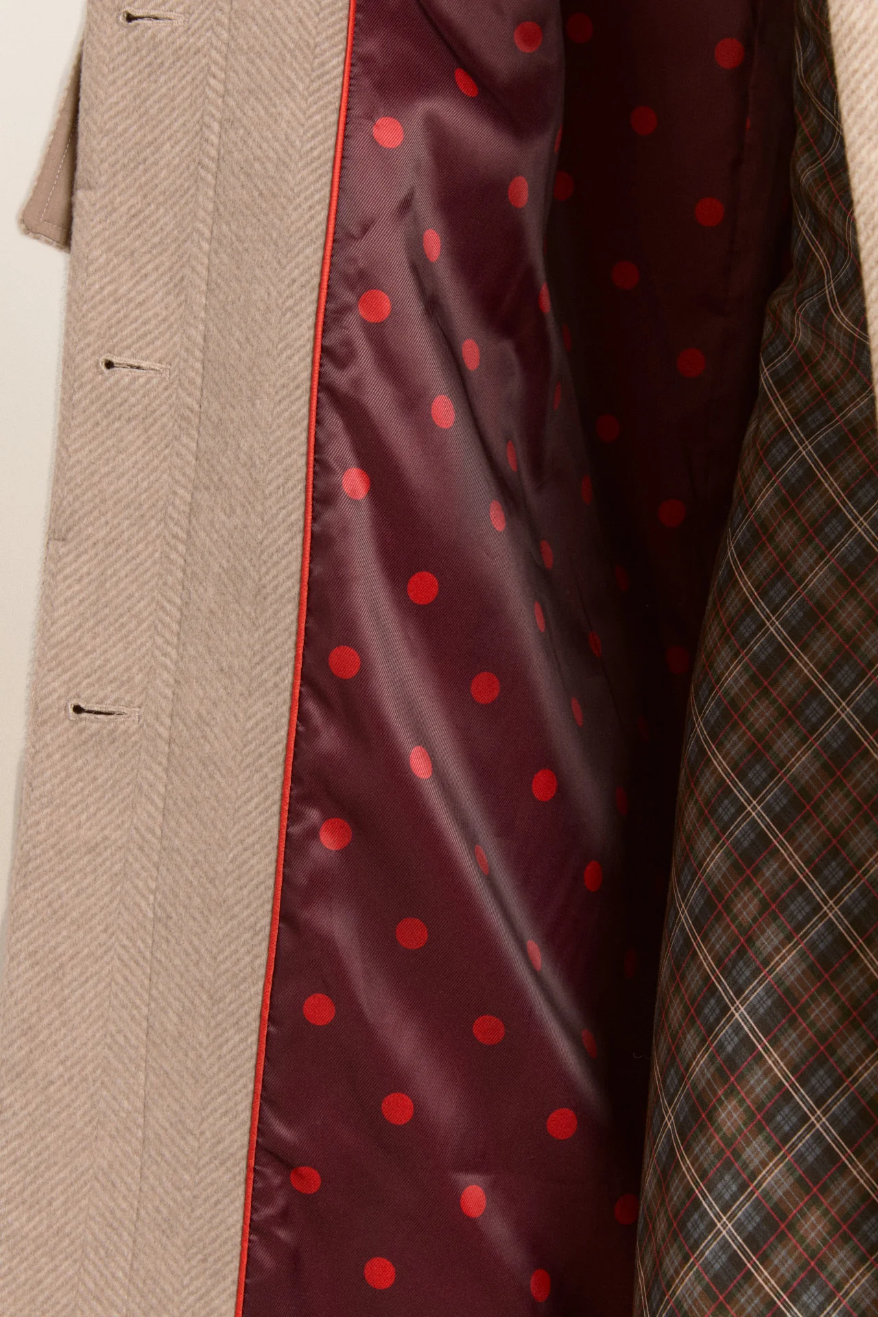 jude wool coat - oat