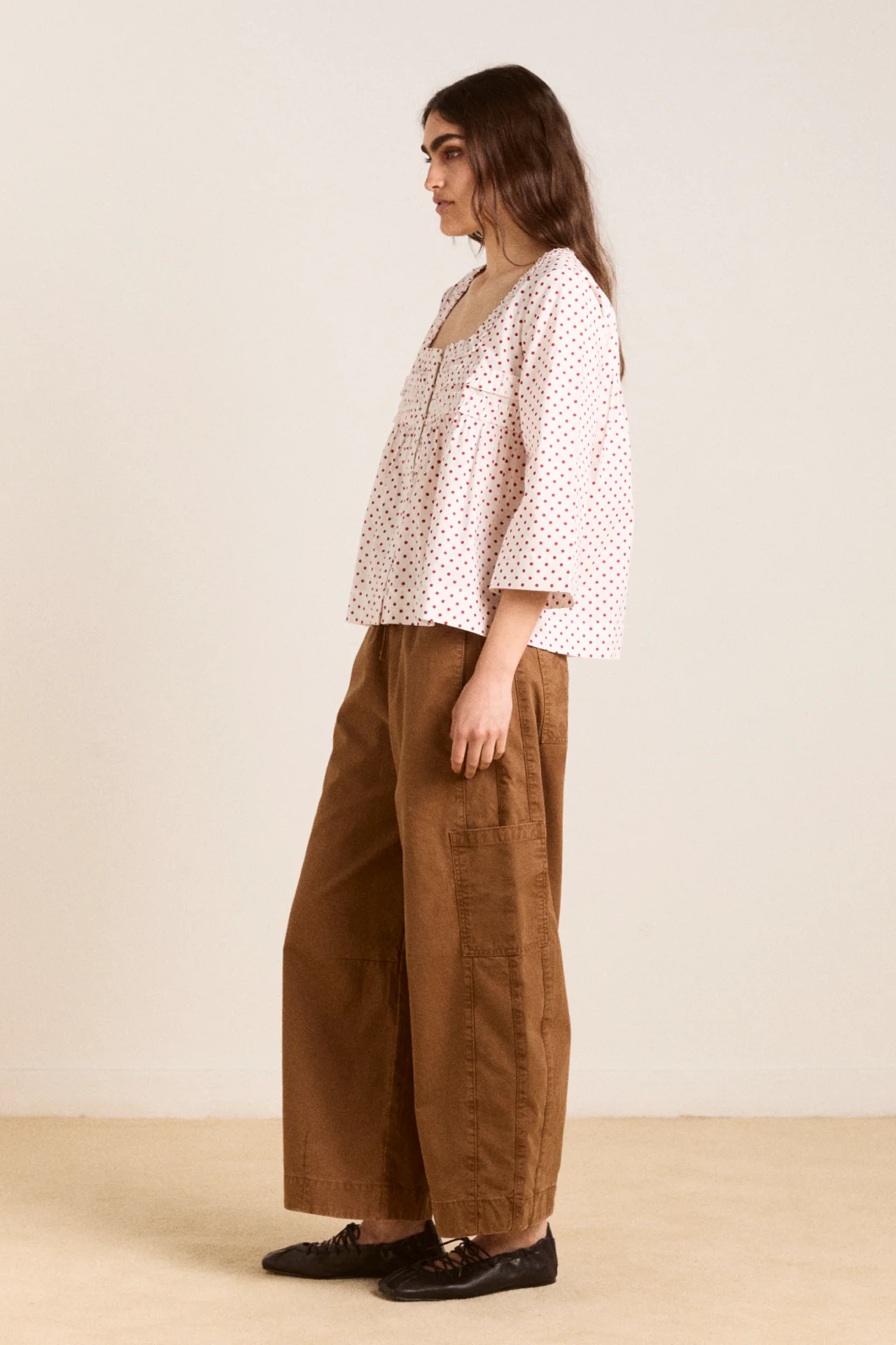 felix twill trouser - caramel