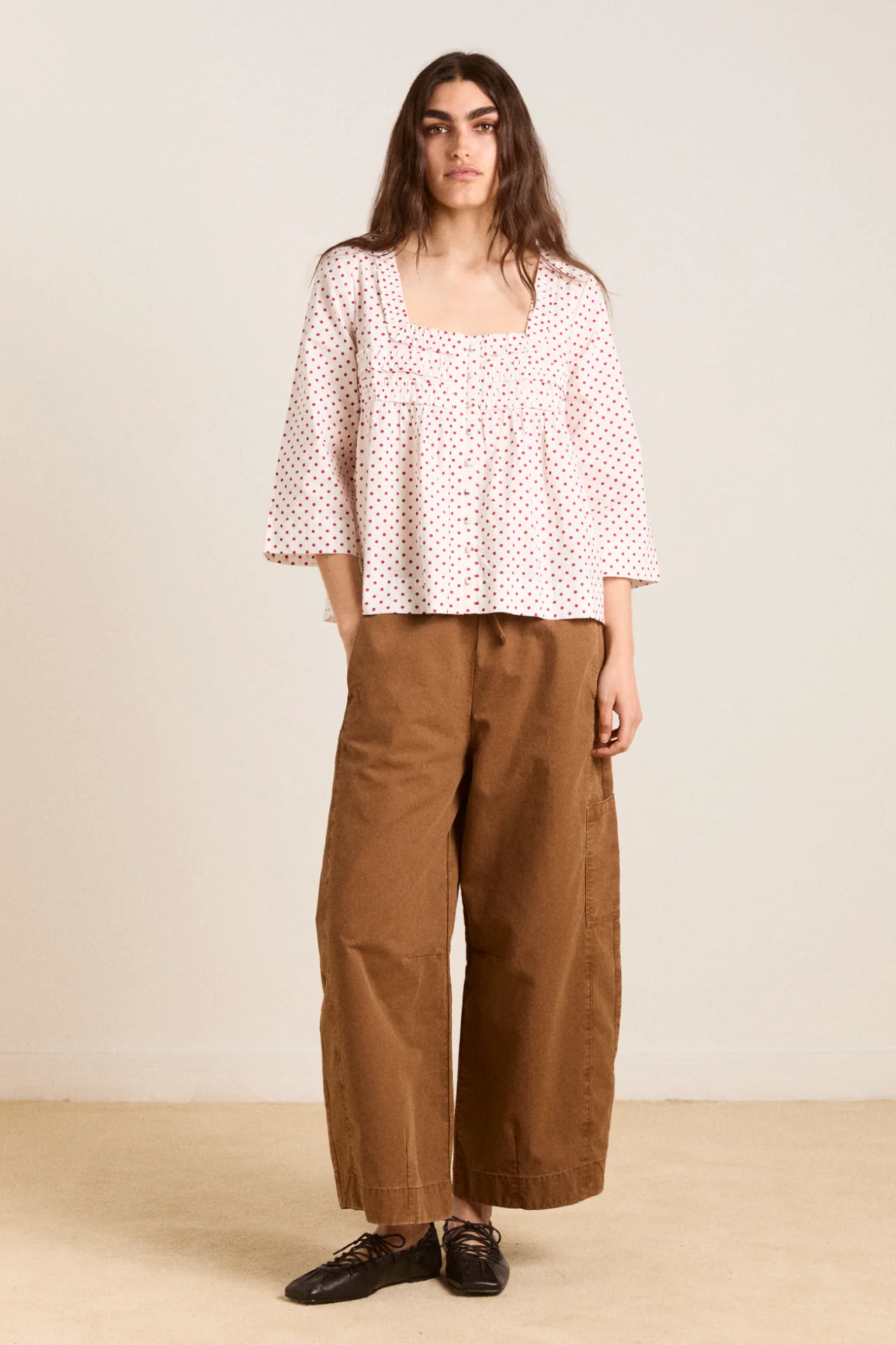 felix twill trouser - caramel