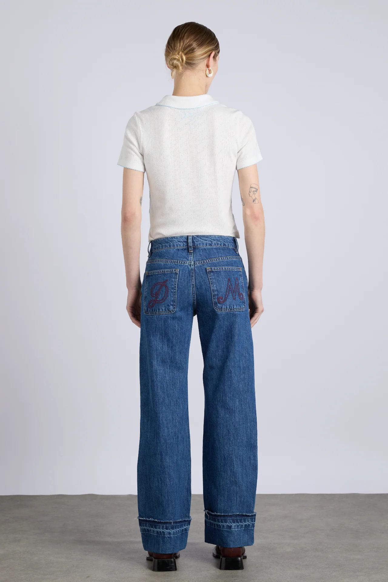 sylvie jeans - mid wash