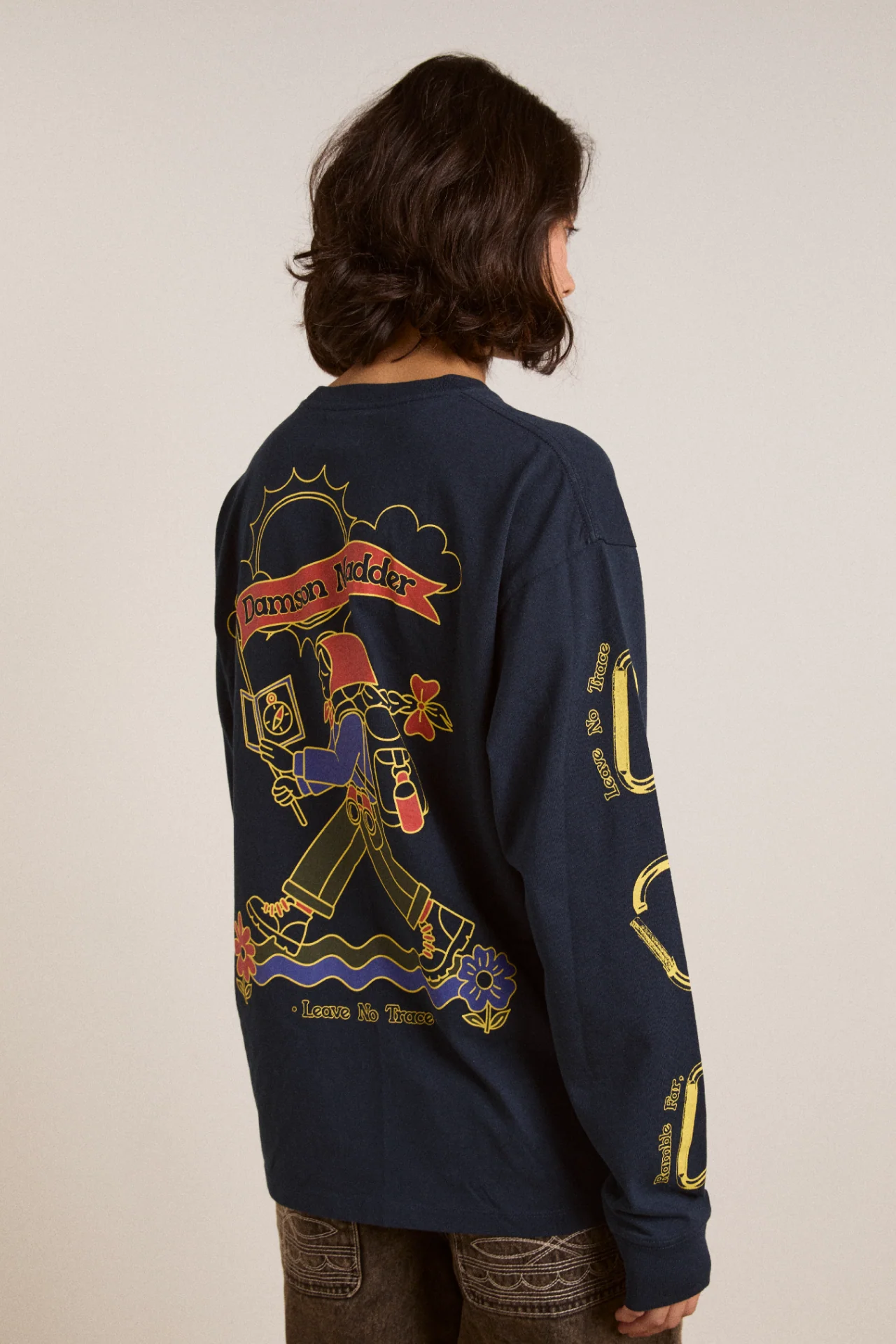 The Rambler LS Tee - Navy