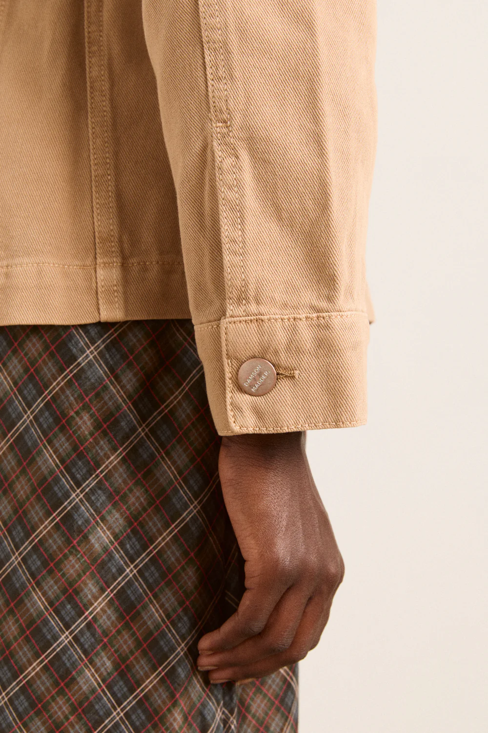 francie blazer - tan