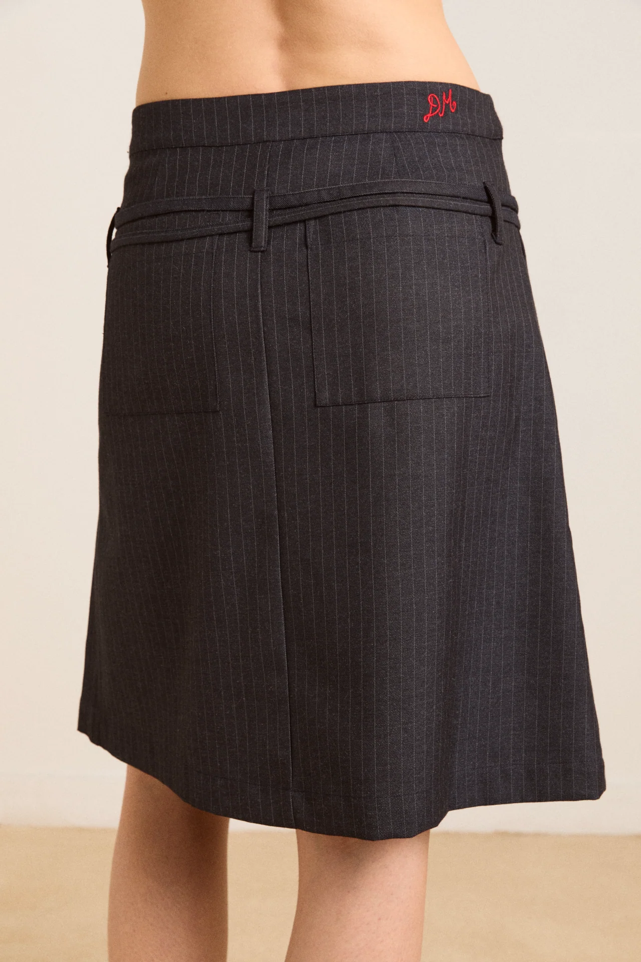 libby kilt - pinstripe