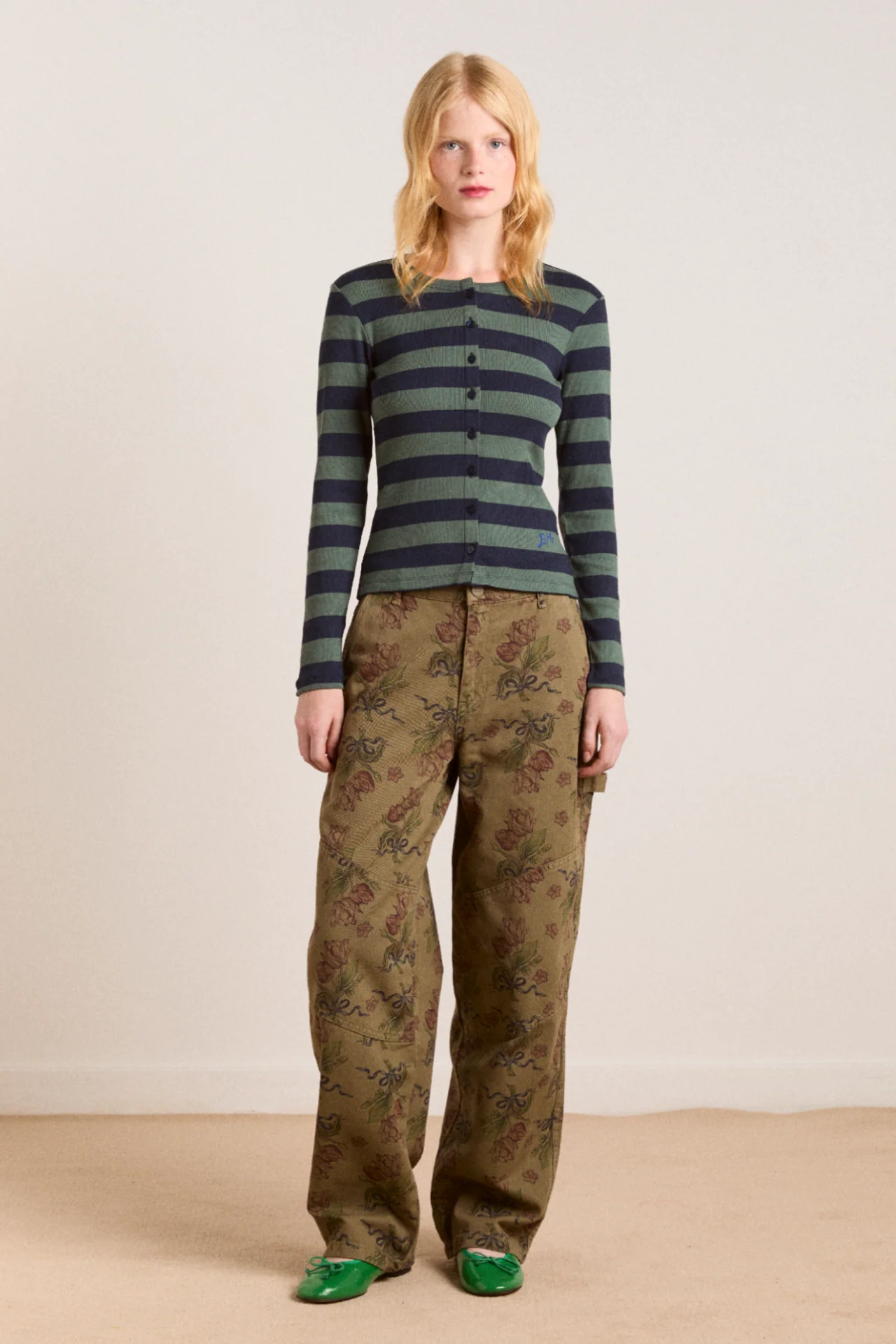 drew jeans - overdye tulip khaki