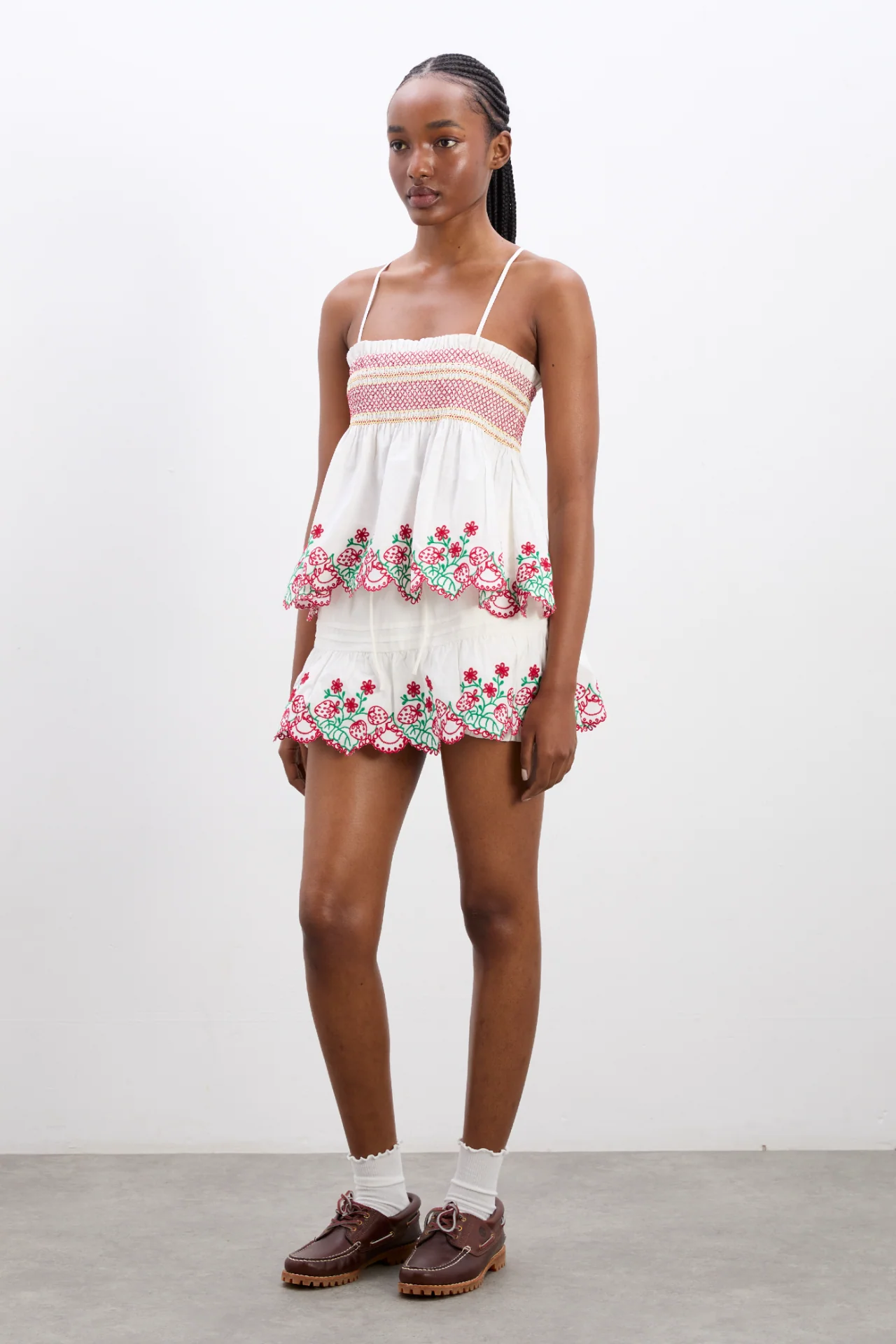 andy cami - berry embroidery