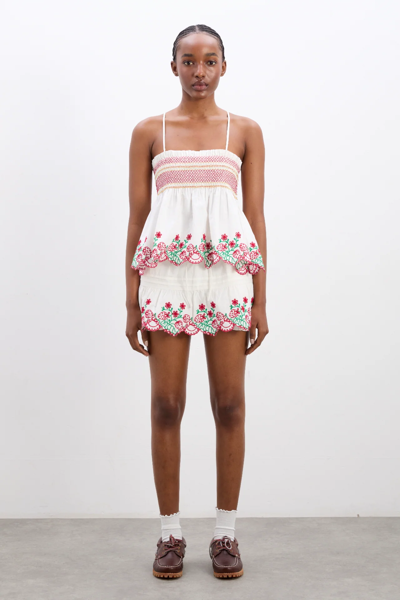 andy cami - berry embroidery