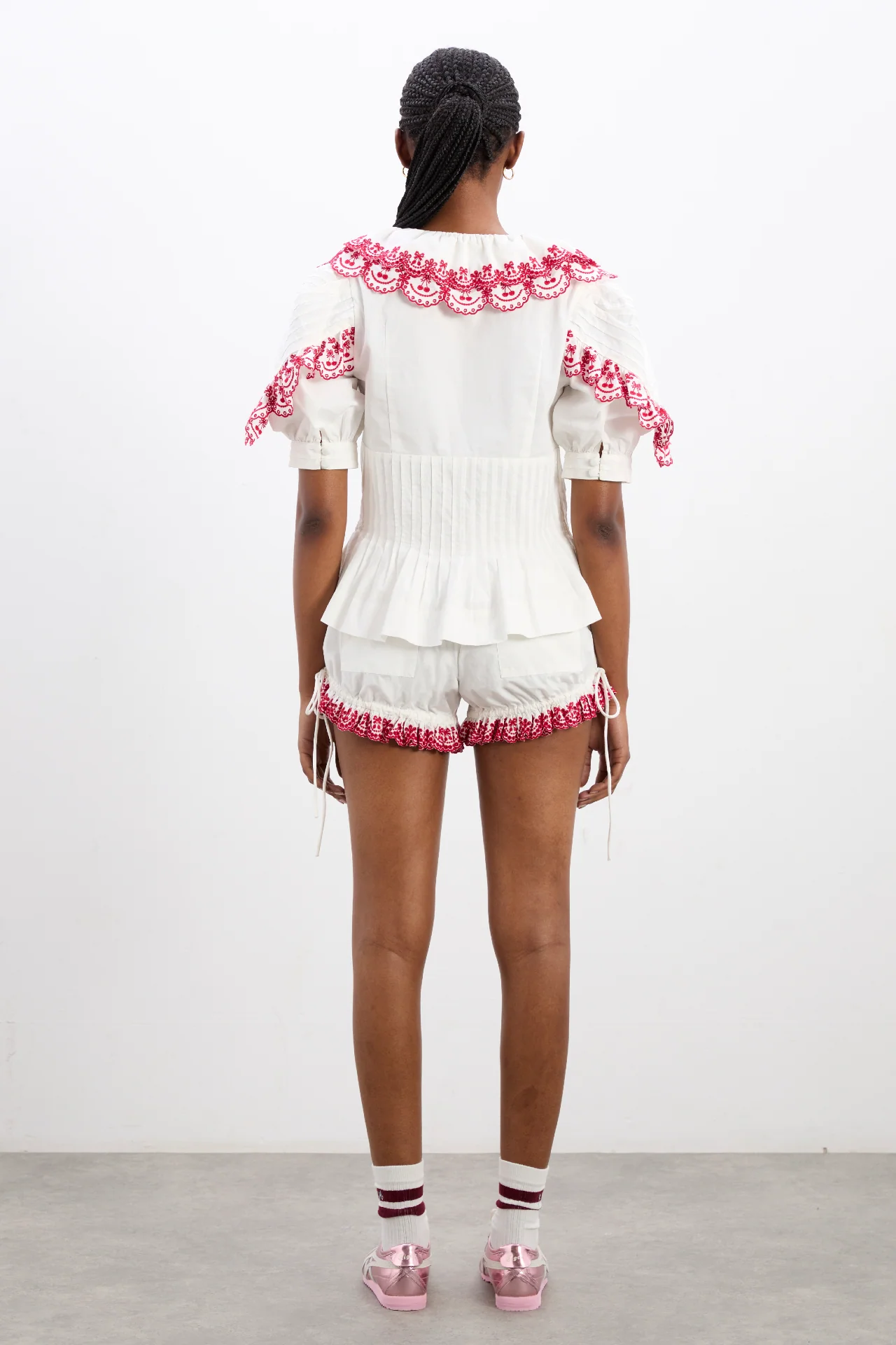 caroline blouse - cherries