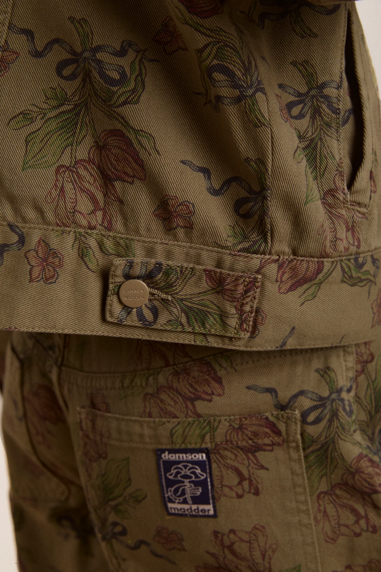 stacia jacket - overdye tulip khaki