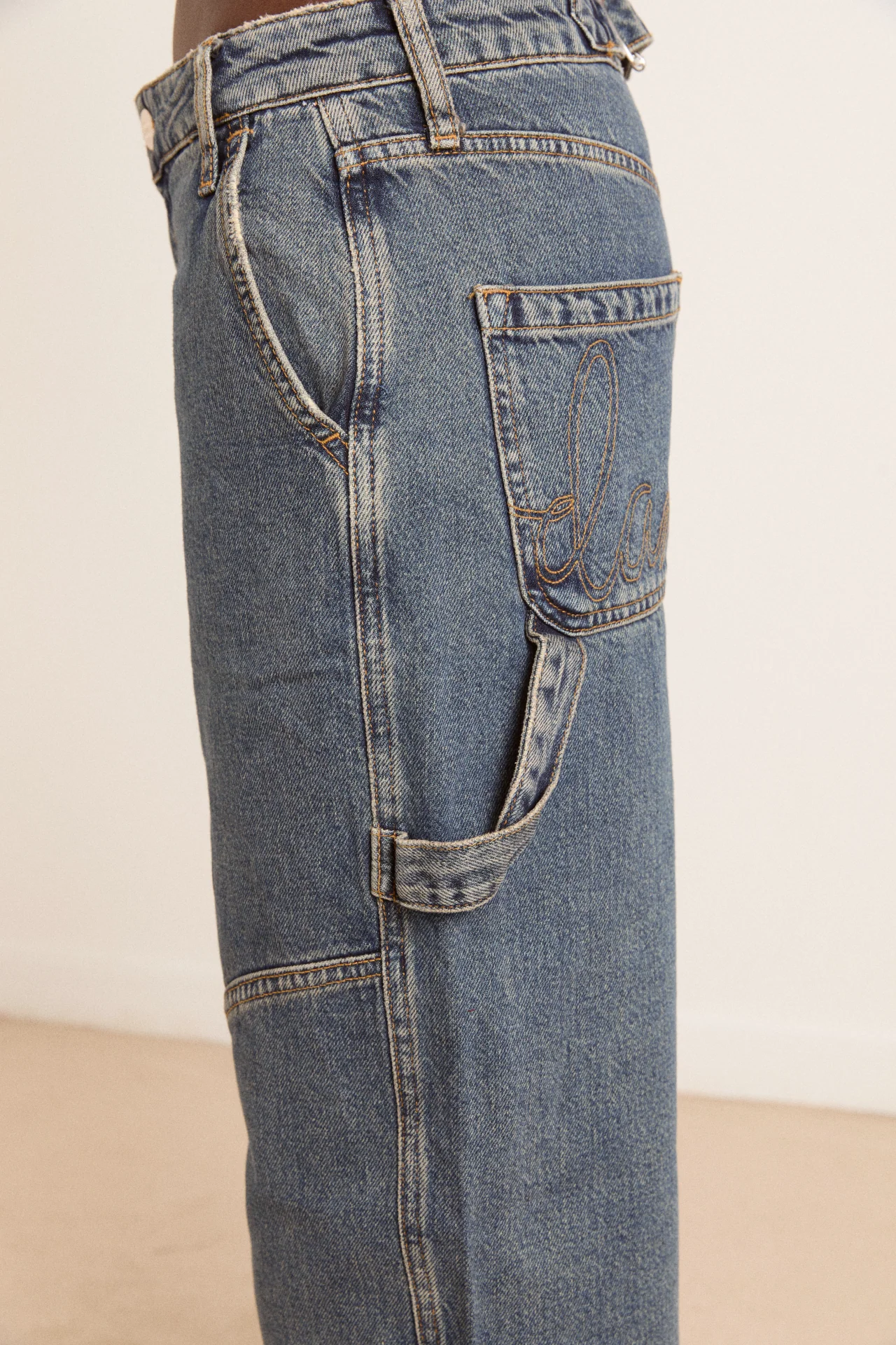 drew jeans - vintage wash