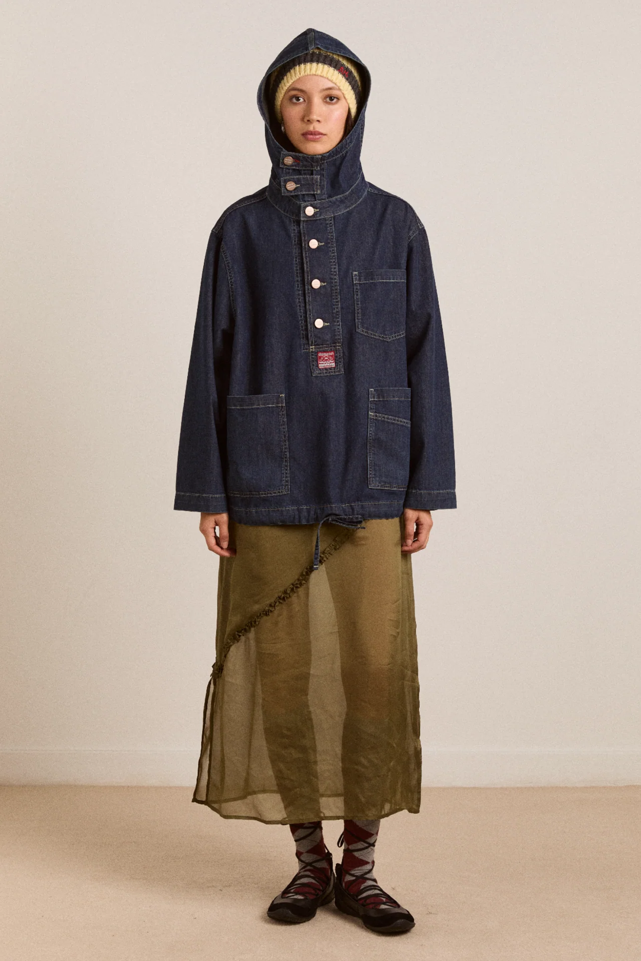 briar hoodie neptune wash