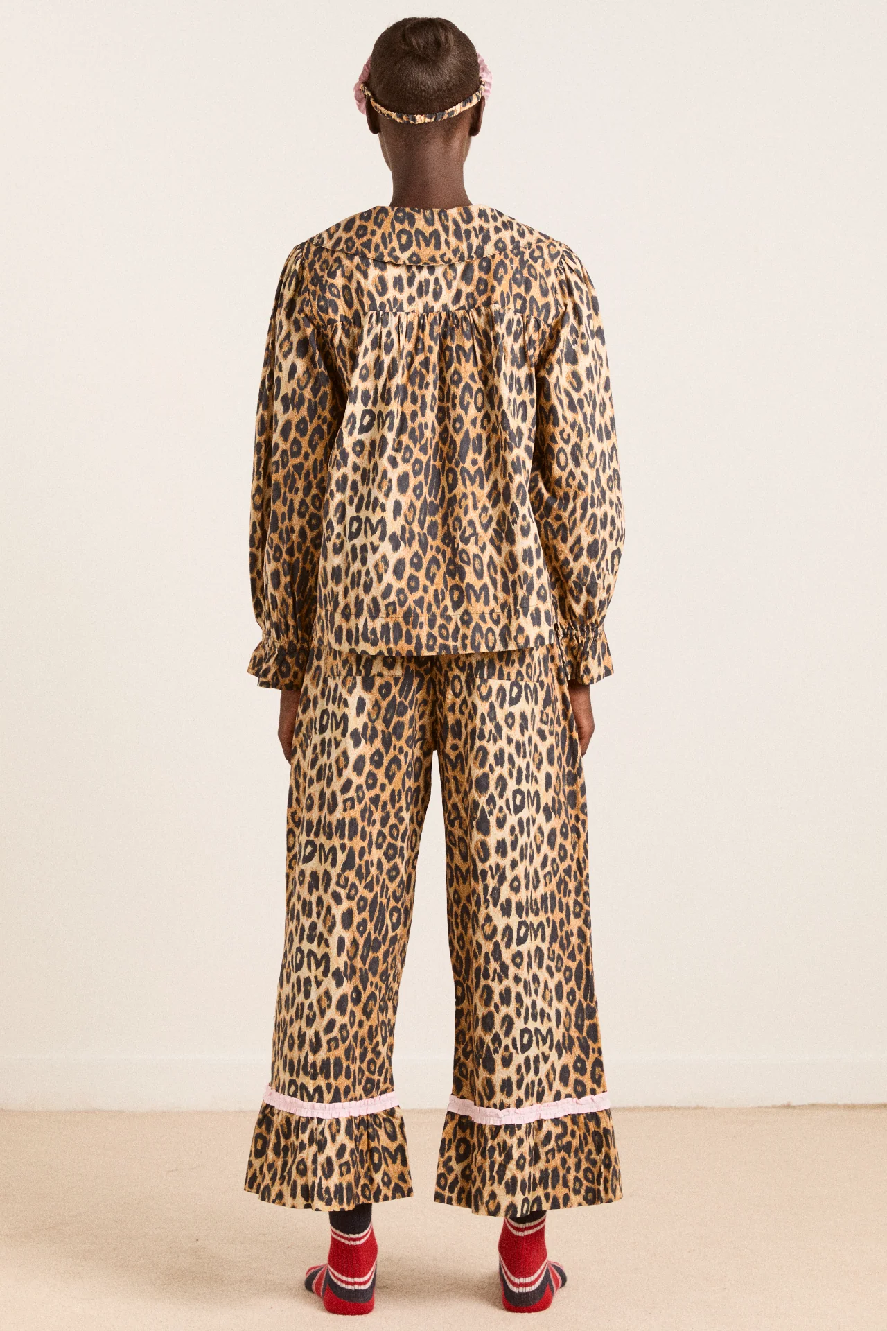 felice pj set - leopard