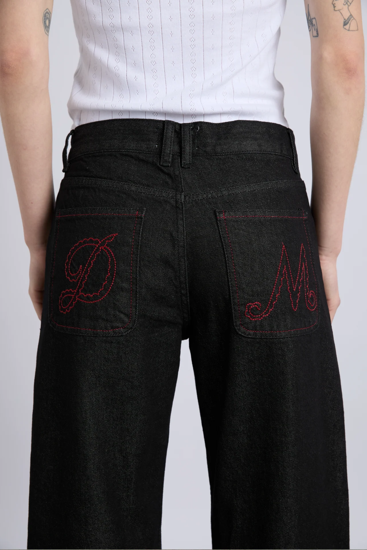 selvedge sylvie jeans - washed black (online exclusive)