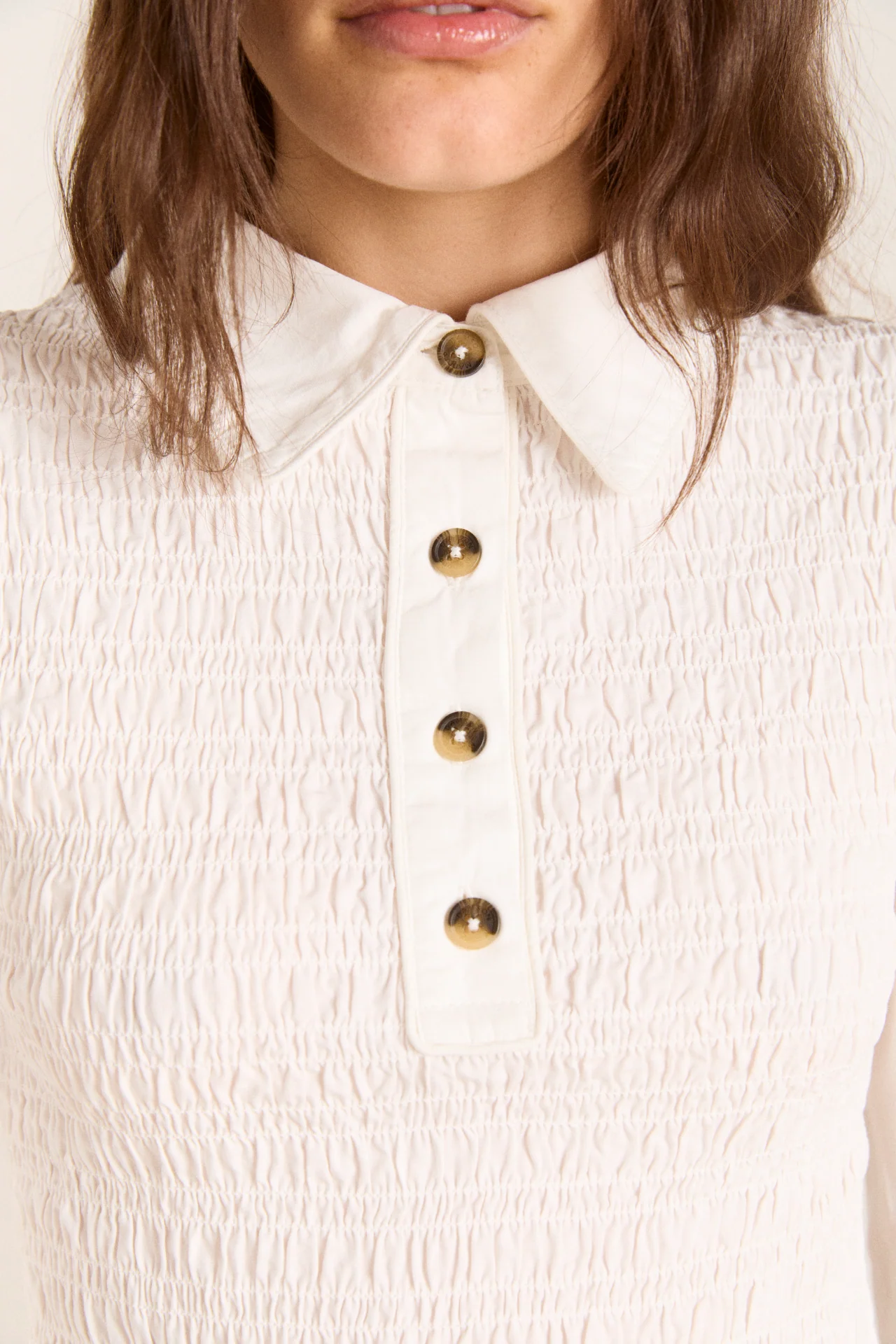 hazel shirt white