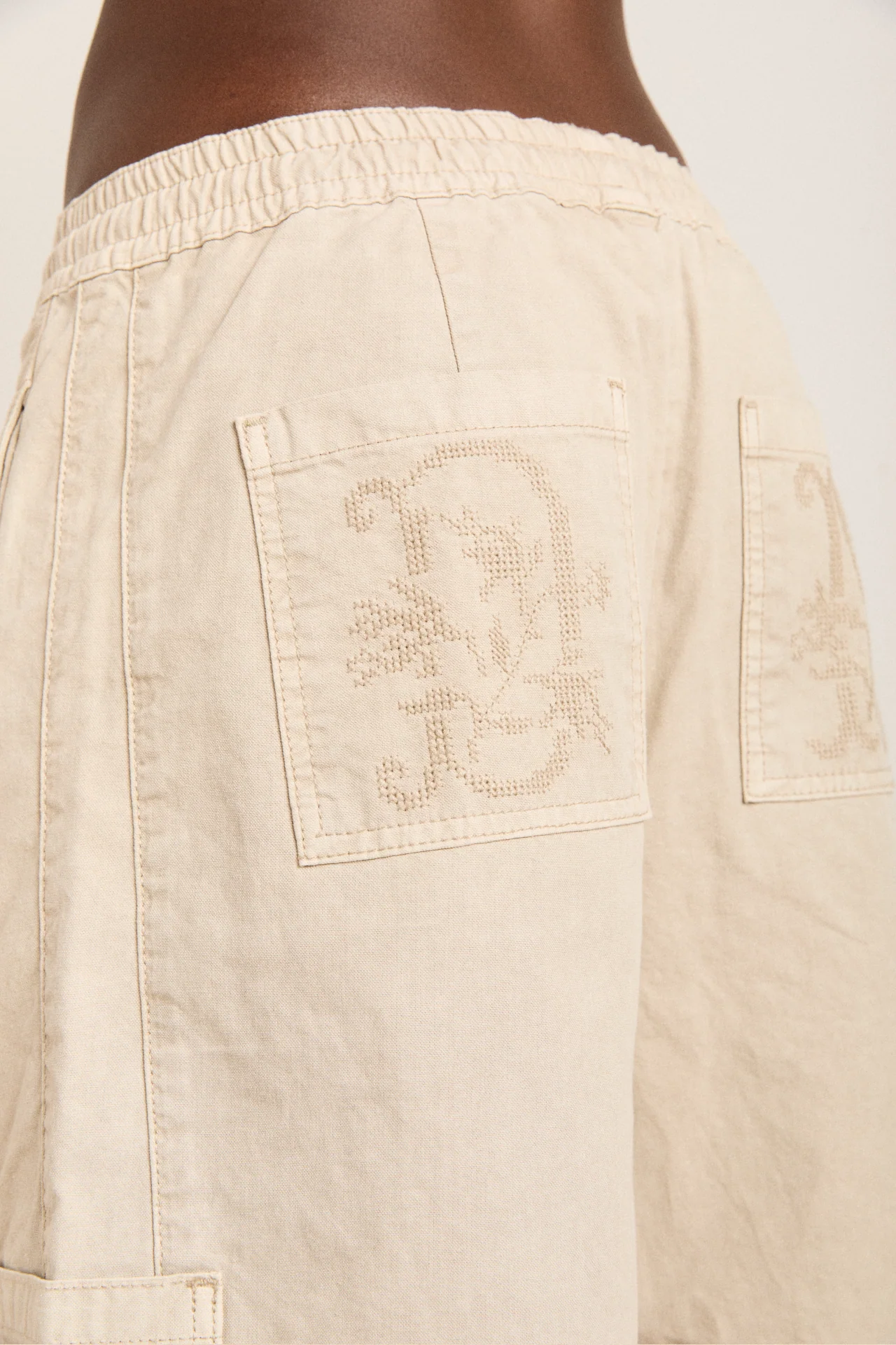 felix twill trouser - stone