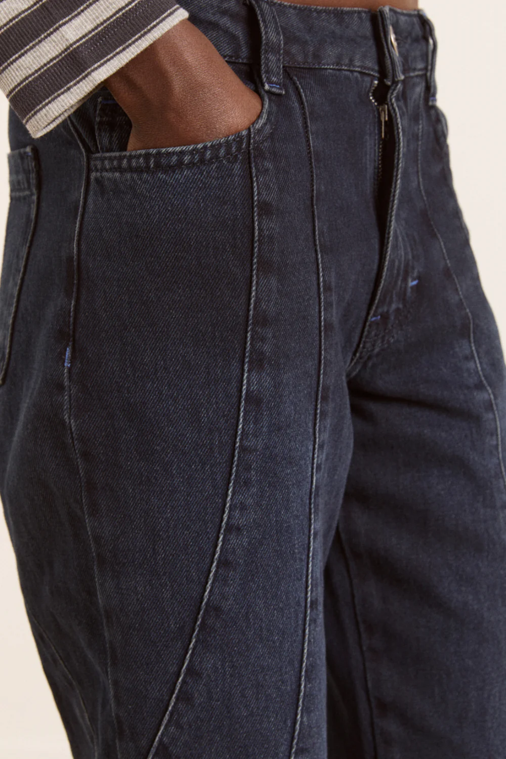 juli jeans - wavy seams