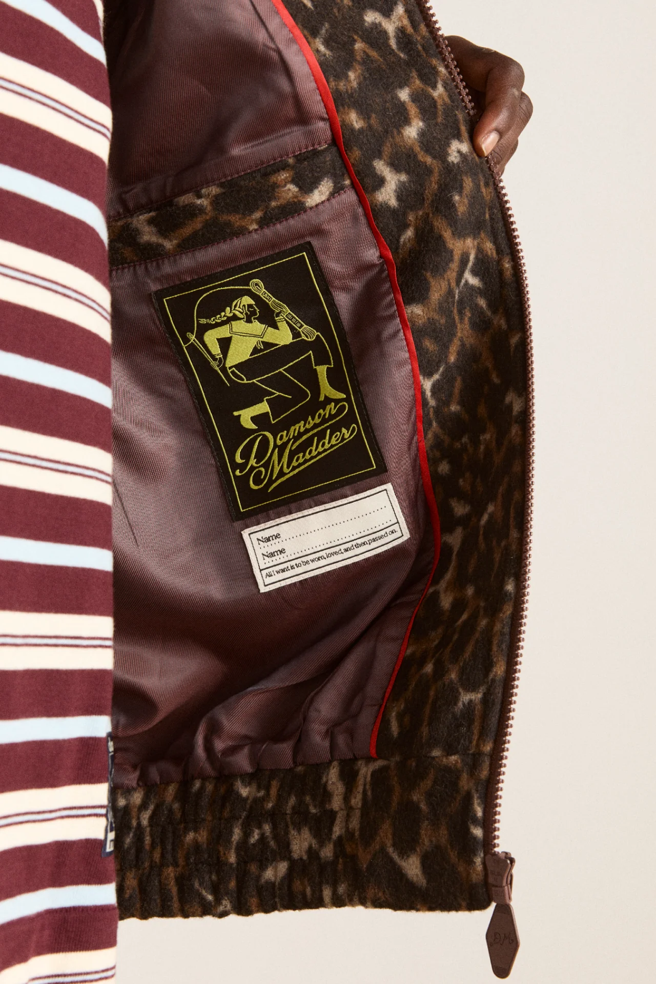 Pixie Bomber Jacket - Leopard