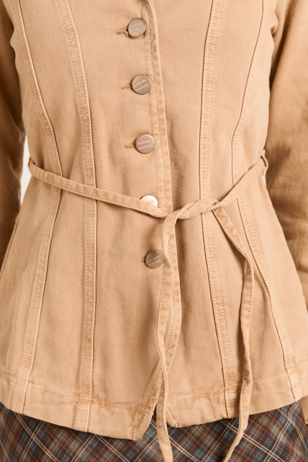 francie blazer - tan