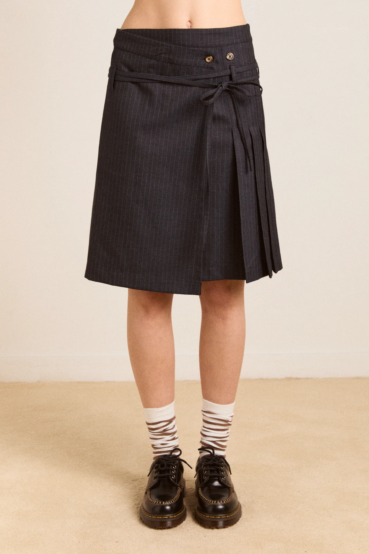 libby kilt - pinstripe