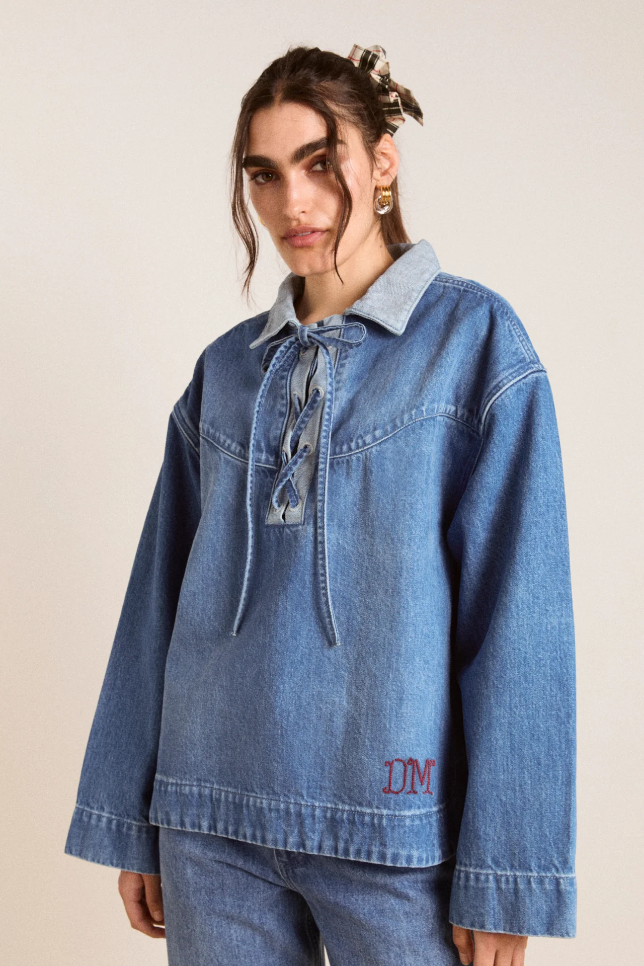 scarlett rugby shirt - bayou wash