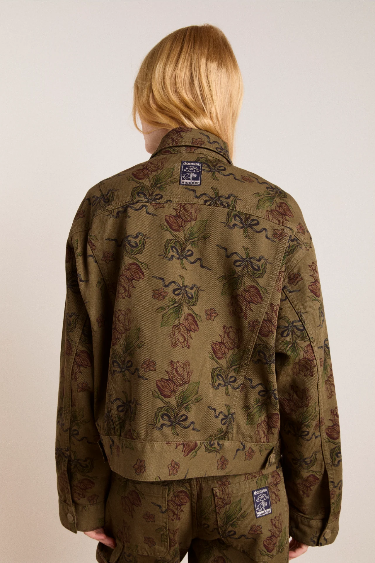 stacia jacket - overdye tulip khaki